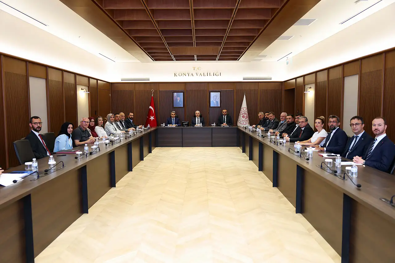Konya'da istihdam ve mesleki eğitim için kritik toplantı