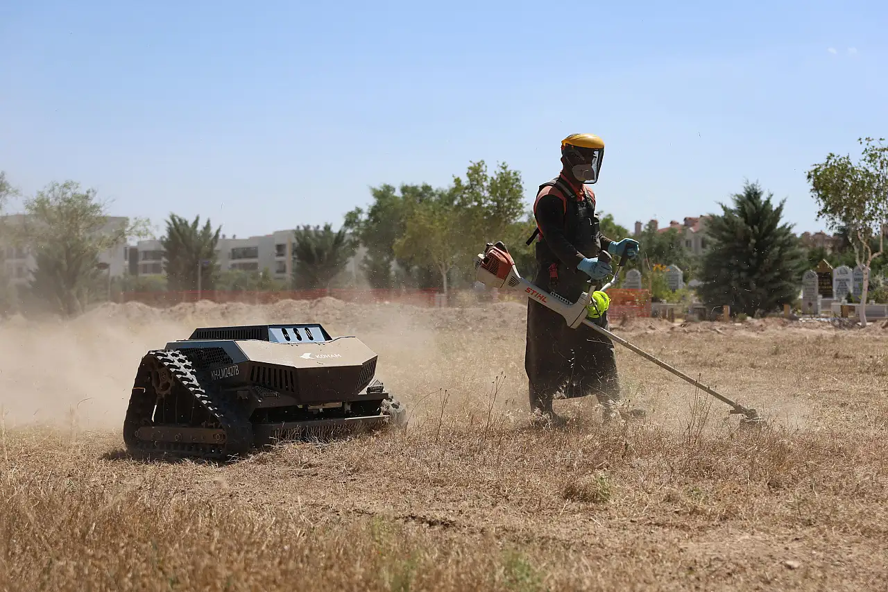 Mezarlıklarda görenler gözlerine inanamadı: Konya Büyükşehir düğmeye bastı!