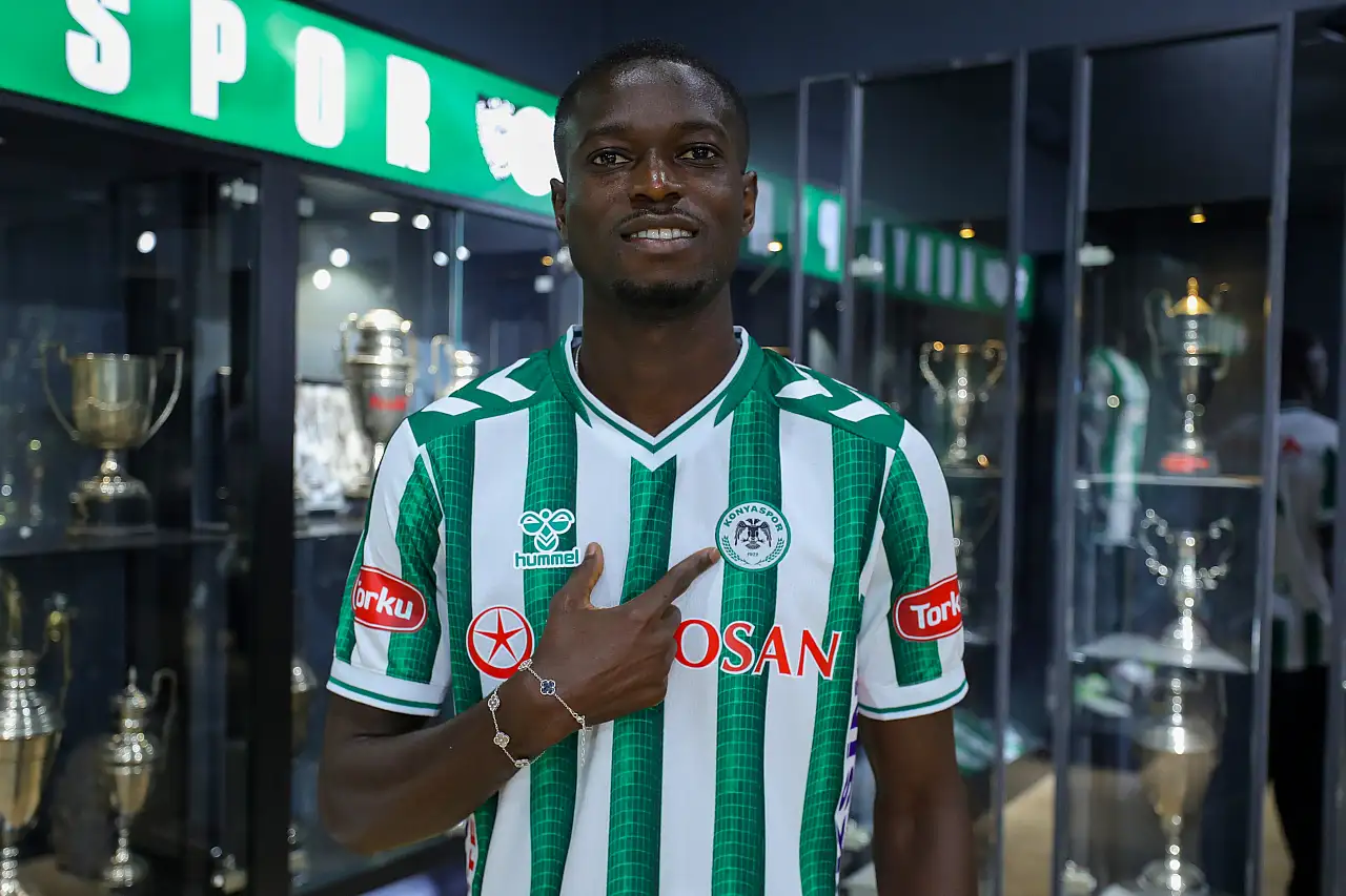 Konyaspor'dan hücum hattına güçlü dokunuş! Ebrima Colley imzayı attı