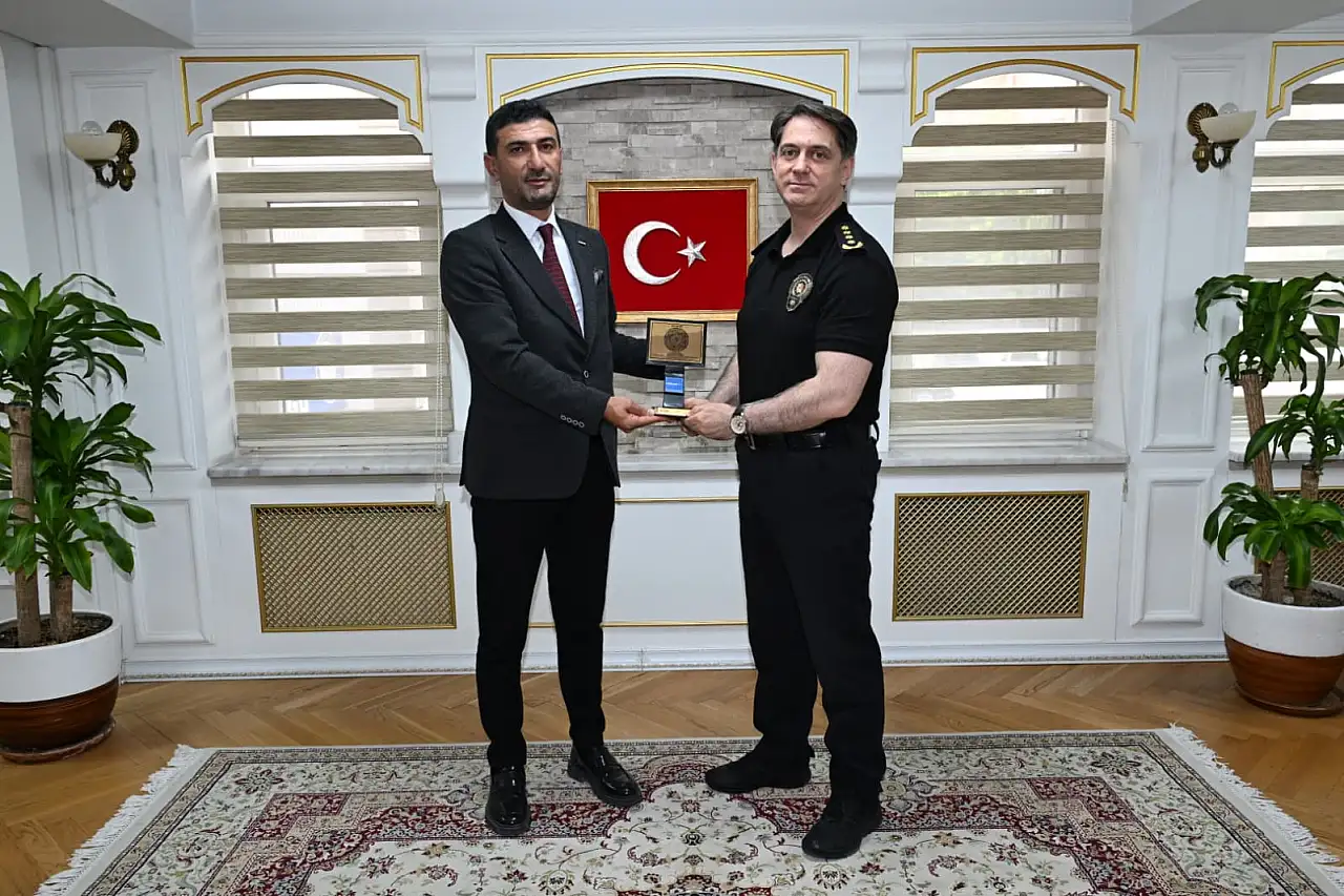 ASRİAD Konya Şubesi'nden Emniyet Müdürü Necmettin Koç'a ziyaret