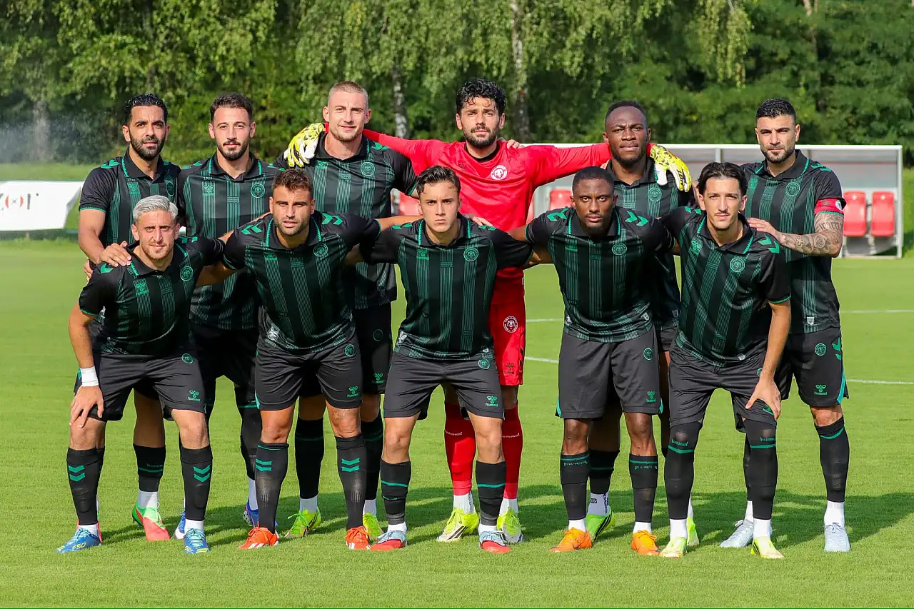 Konyaspor Slovenya'da bir galibiyet bir mağlubiyet aldı