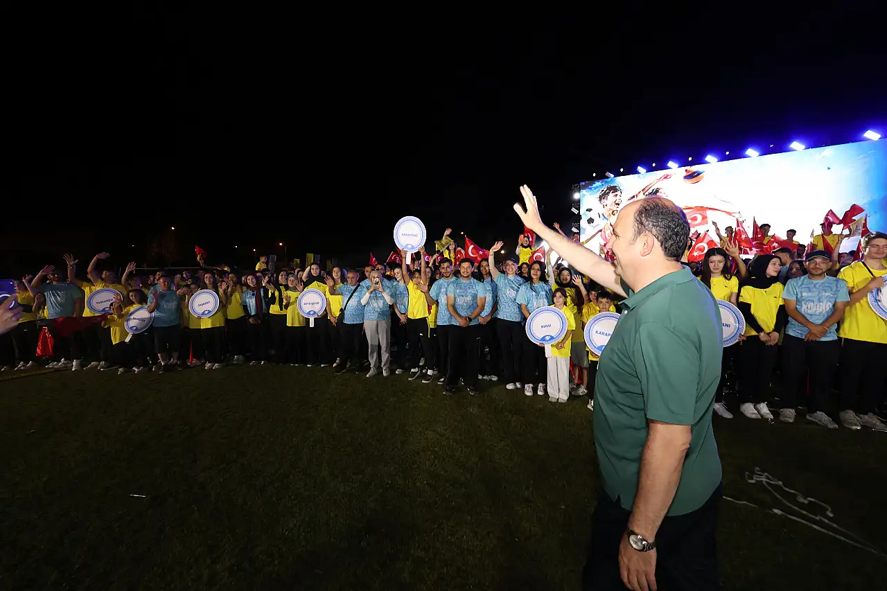 Konya'da 2. Spor Okulları Olimpiyatları Coşkuyla Başladı: 28 İlçeden 1.500 Genç Sahada!