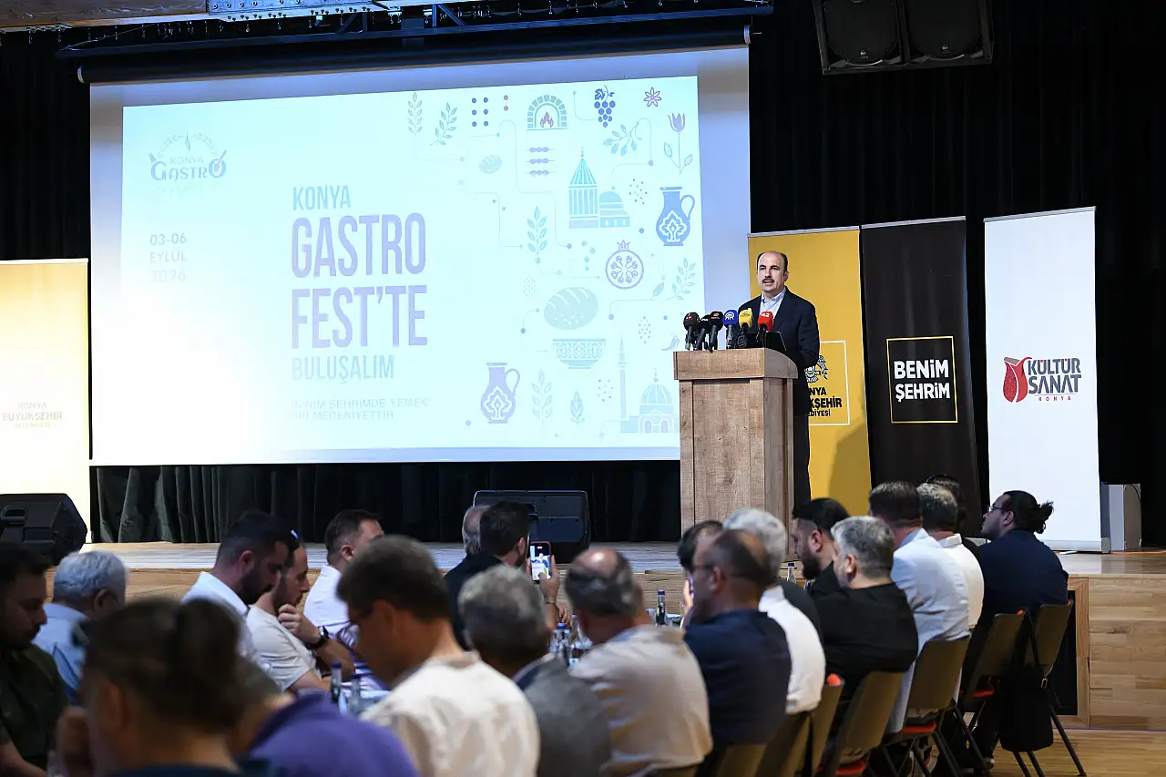 Konya'da lezzet diplomasisi: 4. GastroFest için geri sayım başladı!