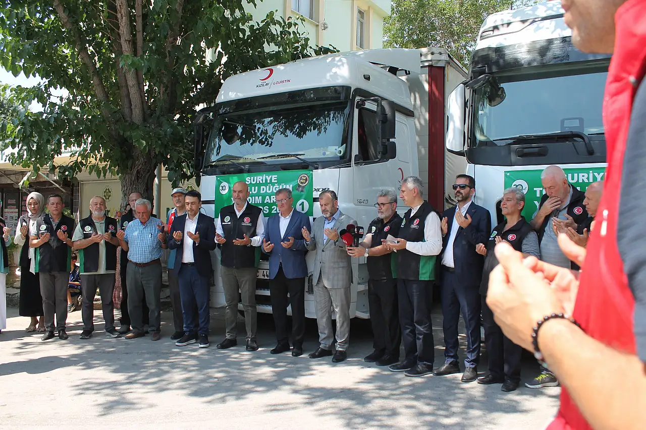 Konya'dan Suriye'ye 80 milyon TL'lik yardım!