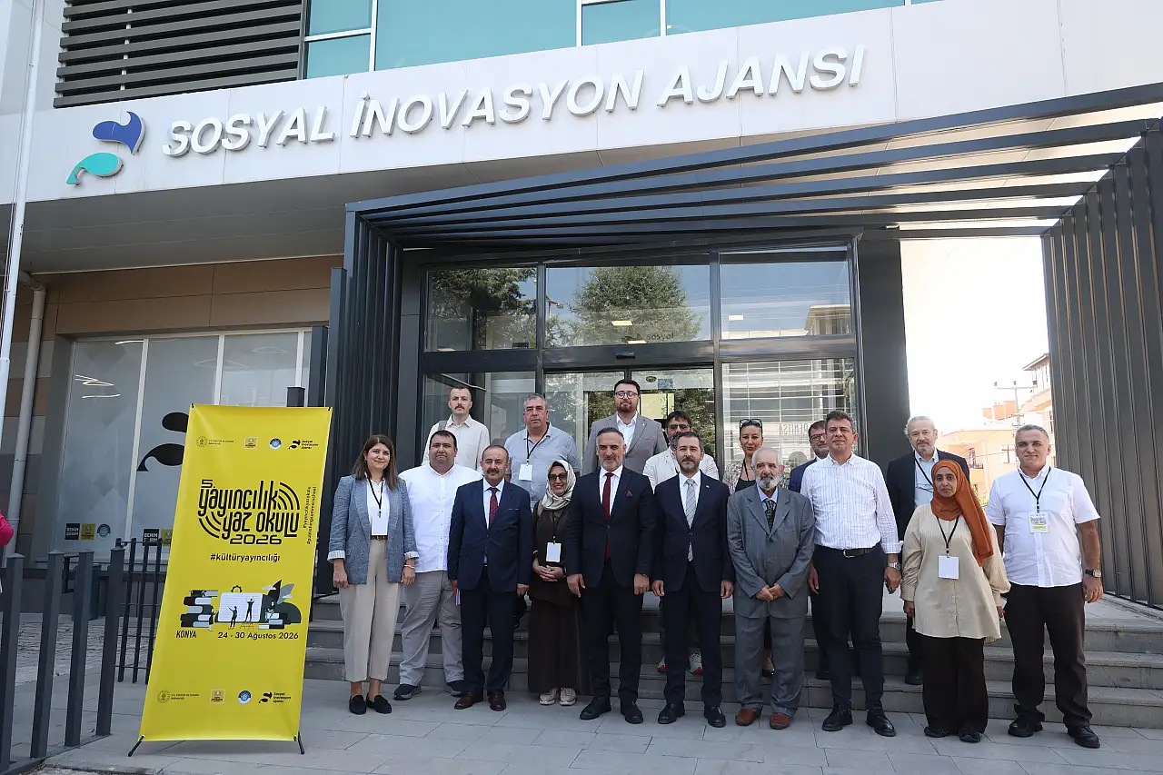 Konya'da genç yayıncılar aynı çatı altında buluştu