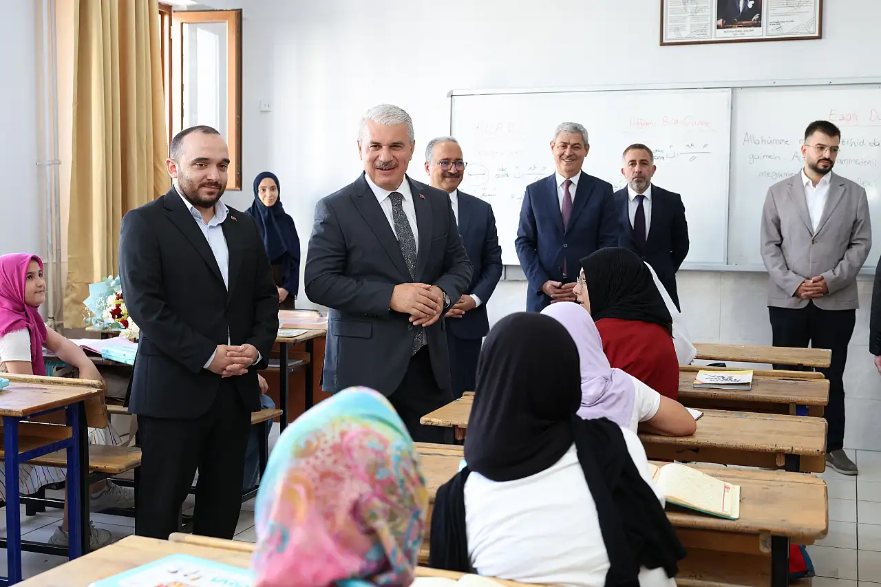 Vali İbrahim Akın Konya'daki o kursları ziyaret etti