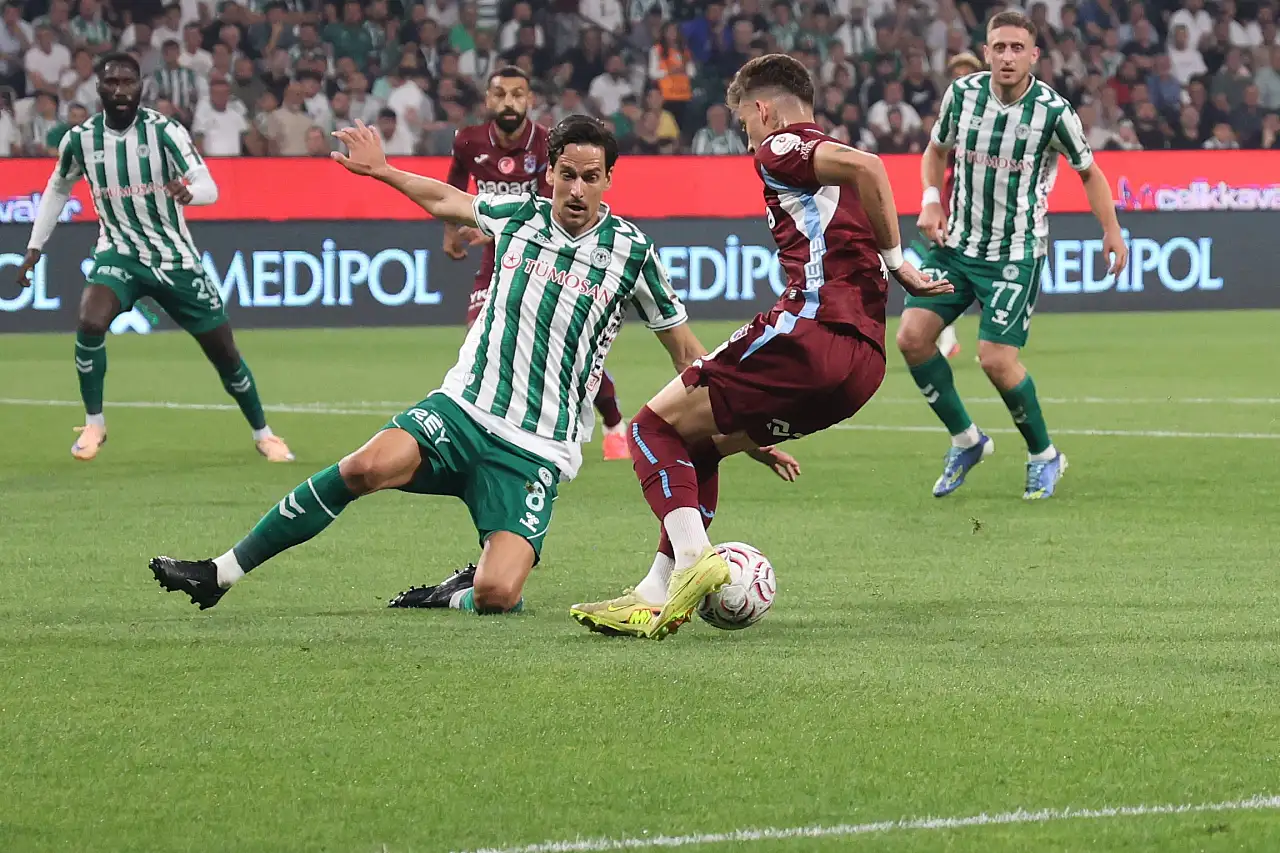 Konyaspor Trabzonspor'u 31,6 kilometreyle yendi!