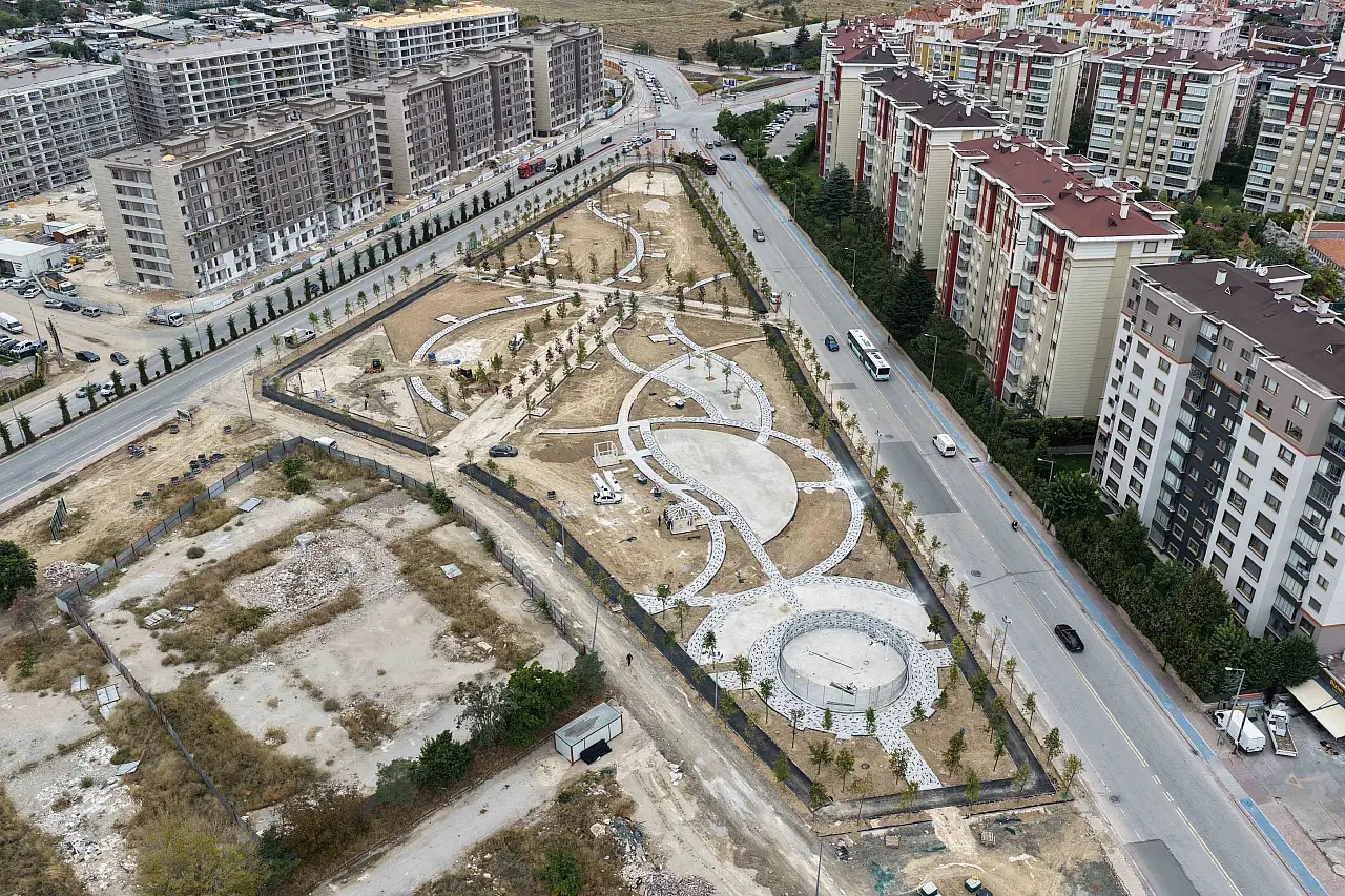 Konya yeşiline yeşil kattı: 76 bin metrekarelik dev yatırımla 18 yeni park