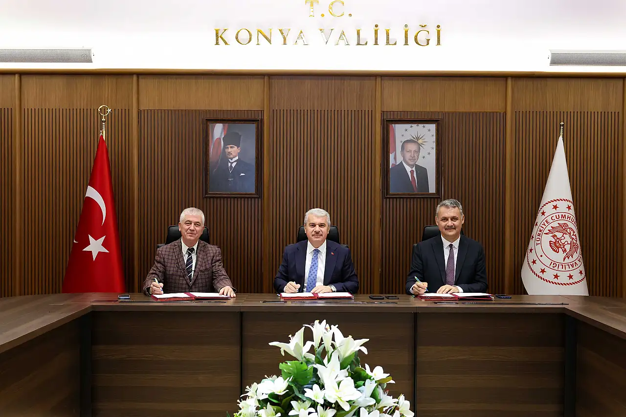 Konya'da protokol imzalandı: Yeni Aile Sağlığı Merkezi ve 112 Acil İstasyonu yükseliyor