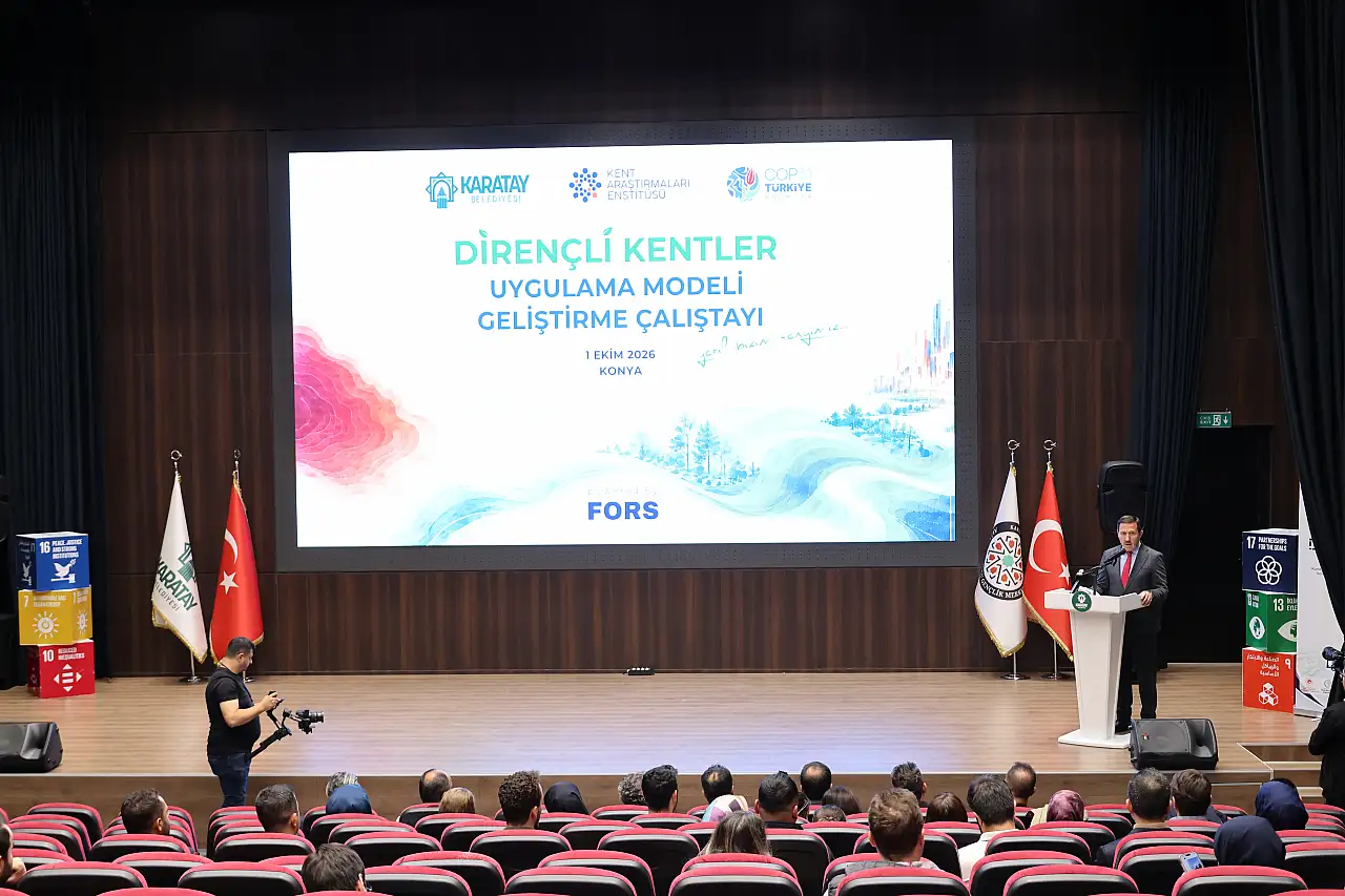 Konya'da şehirlerin geleceğini ilgilendiren çalıştay: 4 başlık masada