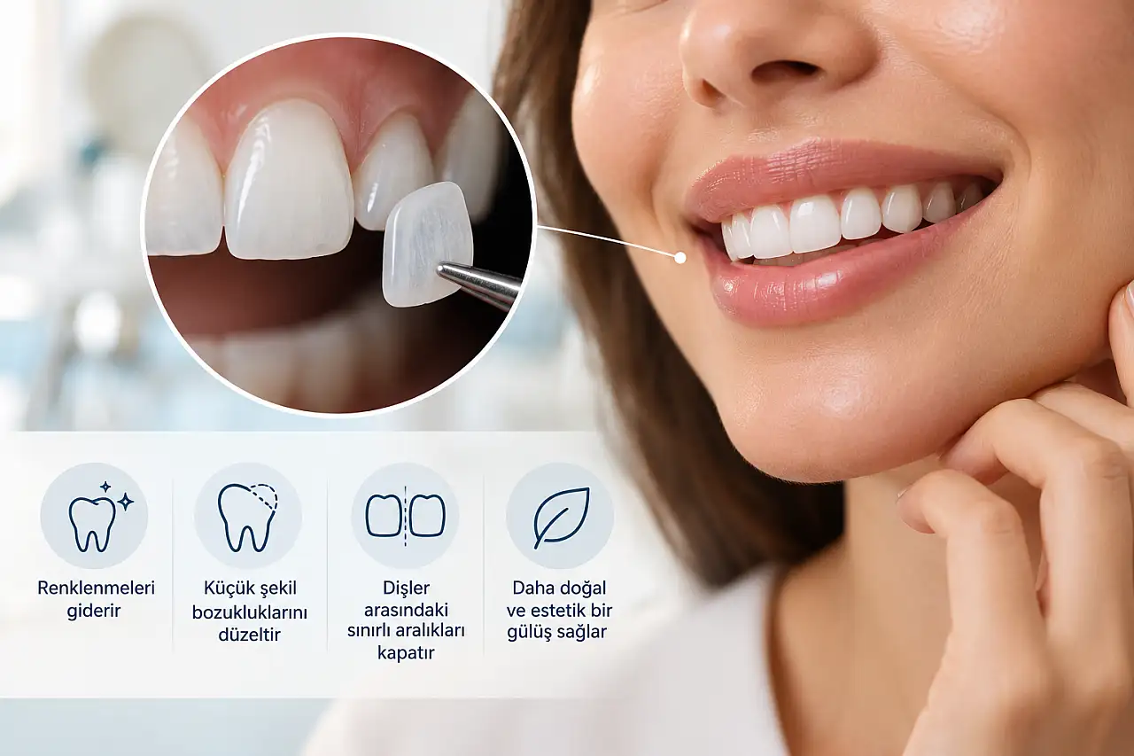 Lamine Veneer nedir, kimlere uygulanır, ömrü ne kadar? Doğal bir gülüş için dikkat edilmesi gerekenler