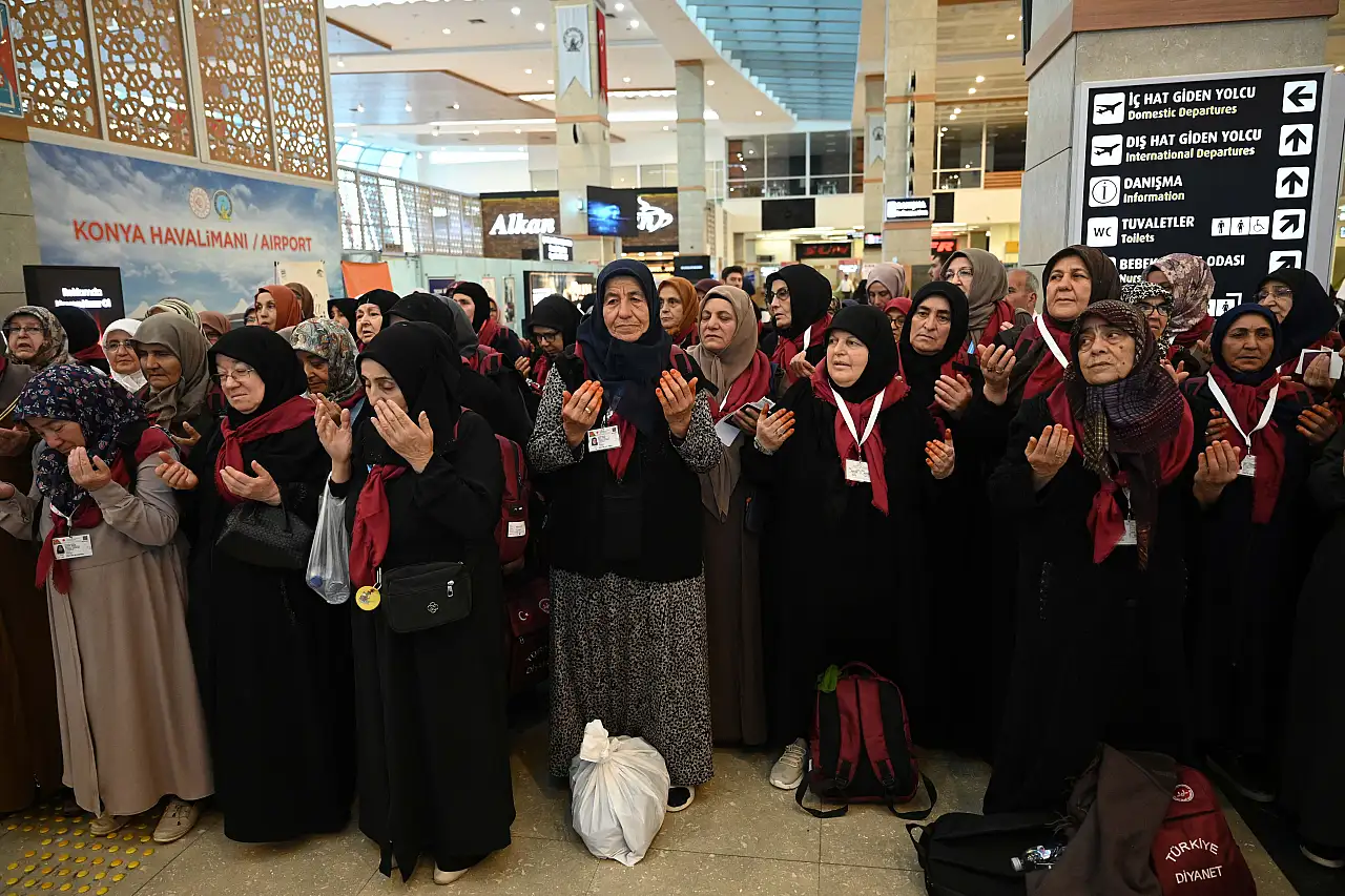 Konya'da yılların hayali gerçek oluyor: Üçüncü kafile yola çıktı