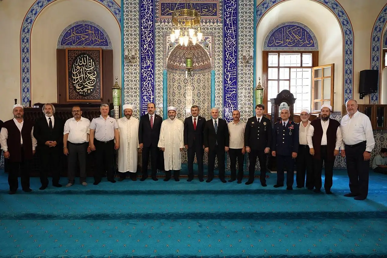 Konya'da 15 Temmuz şehitleri ve gazileri için Kapu Camii'nde anlamlı program