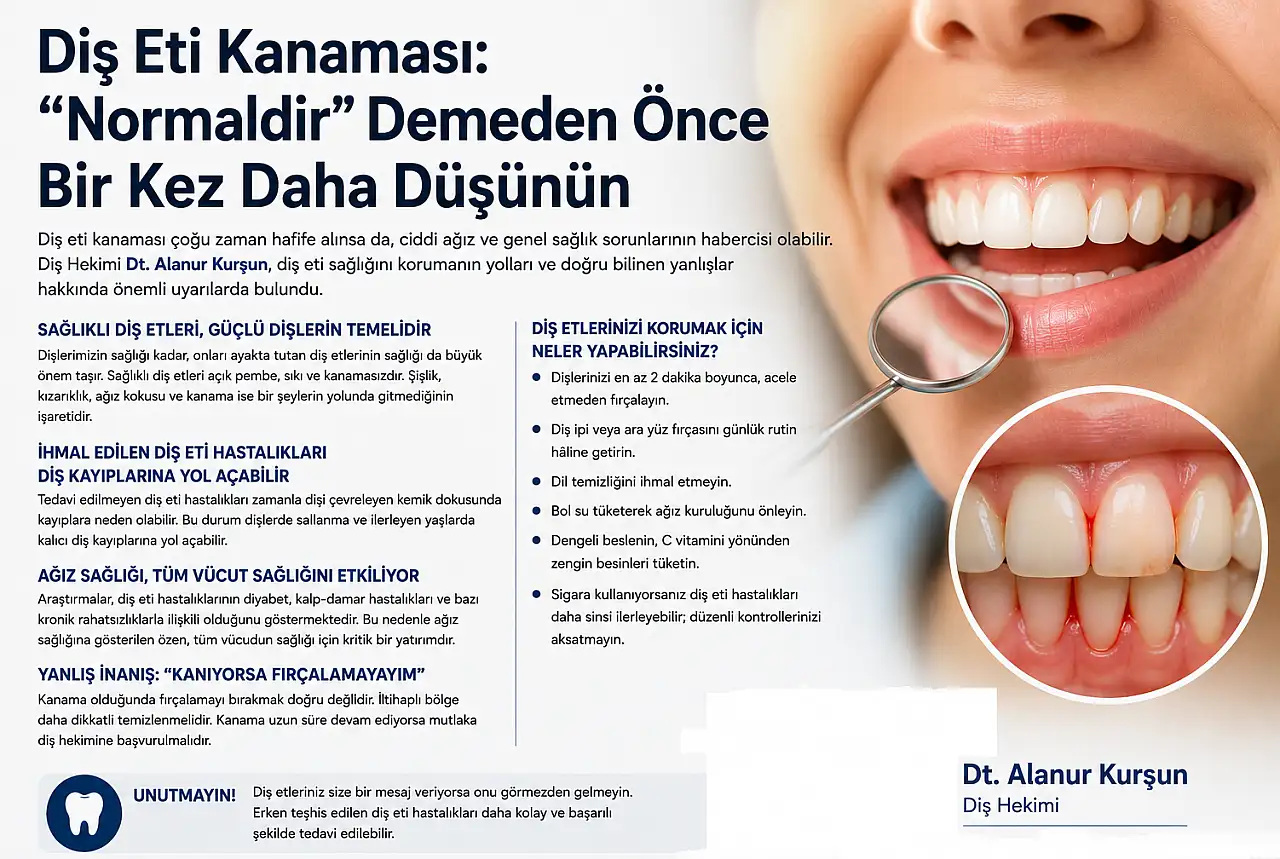 Diş eti kanaması normal mi? Uzmanından hayati uyarı: Görmezden gelmeyin