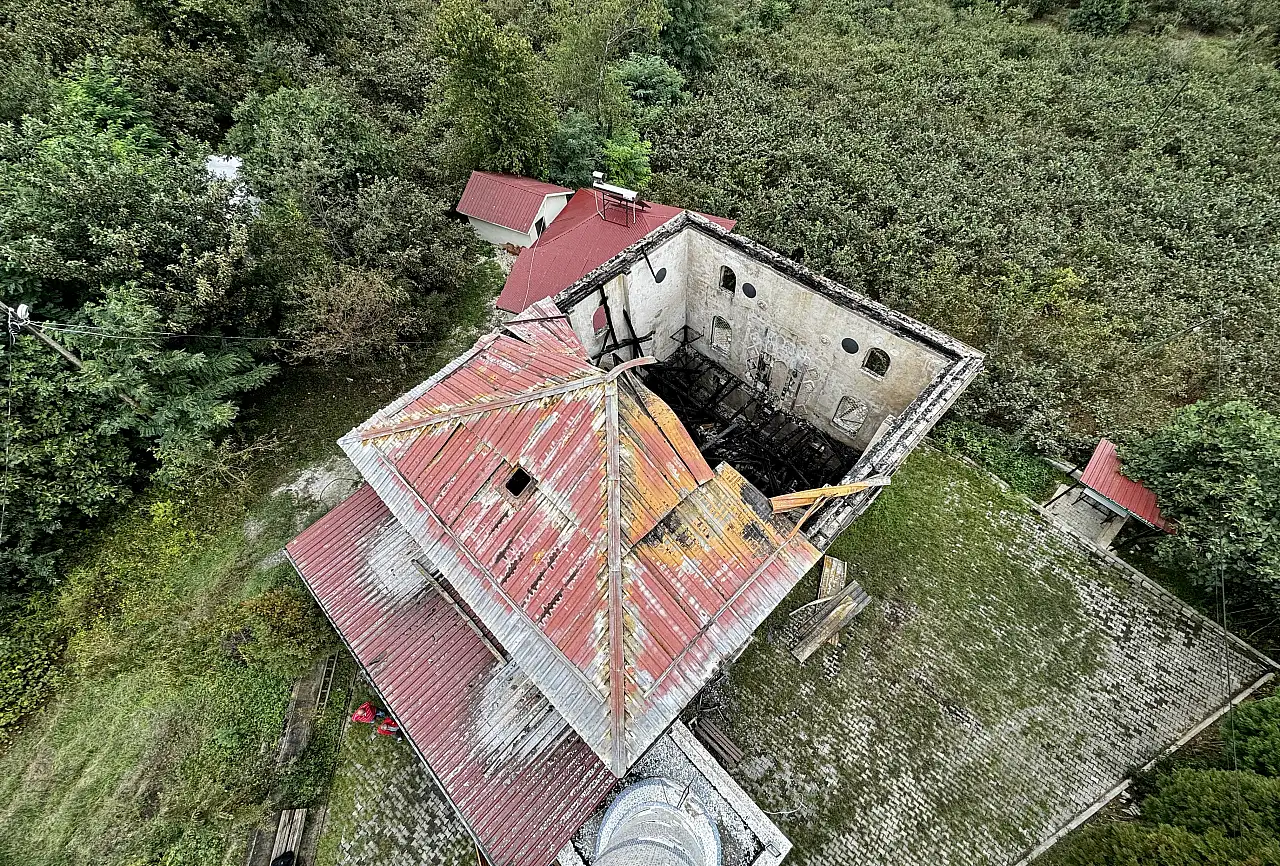 Camide korkutan yangın!
