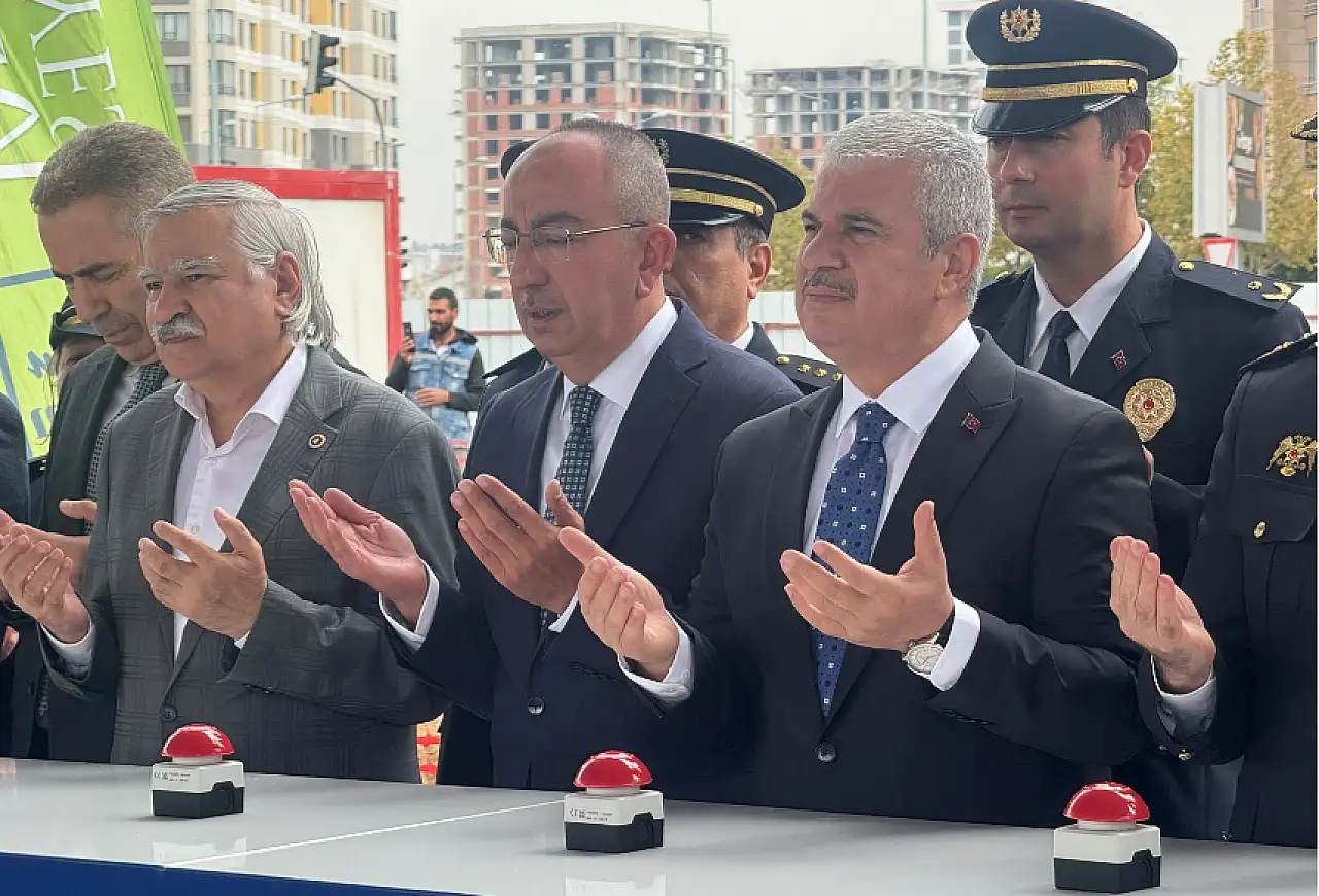 Meram'da 200 milyon TL'lik emniyet binasının temeli atıldı: Sürpriz tramvay hattı müjdesi verildi!