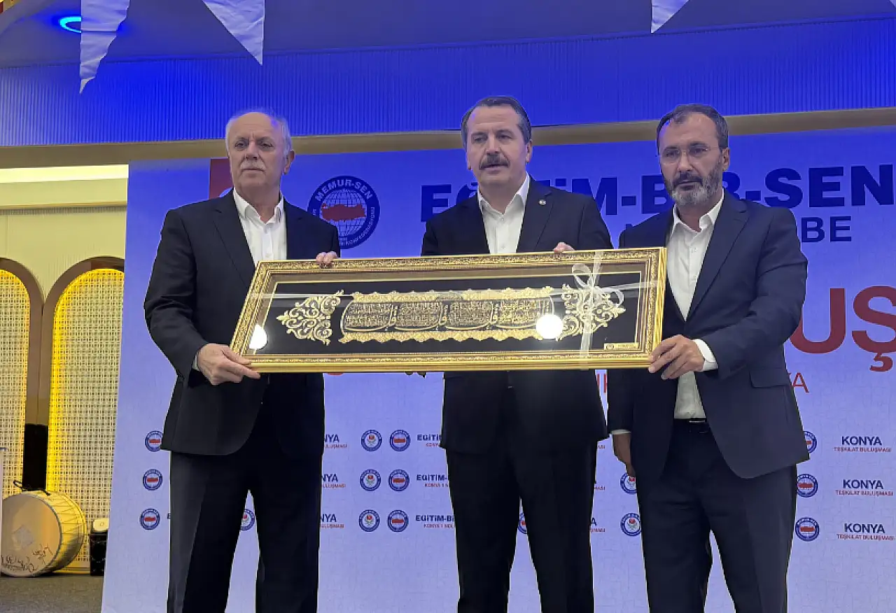 Memur-Sen Genel Başkanı Ali Yalçın Konya'da konuştu: 'Milletin değerlerine sahip çıktık, milli iradenin yanında durduk'