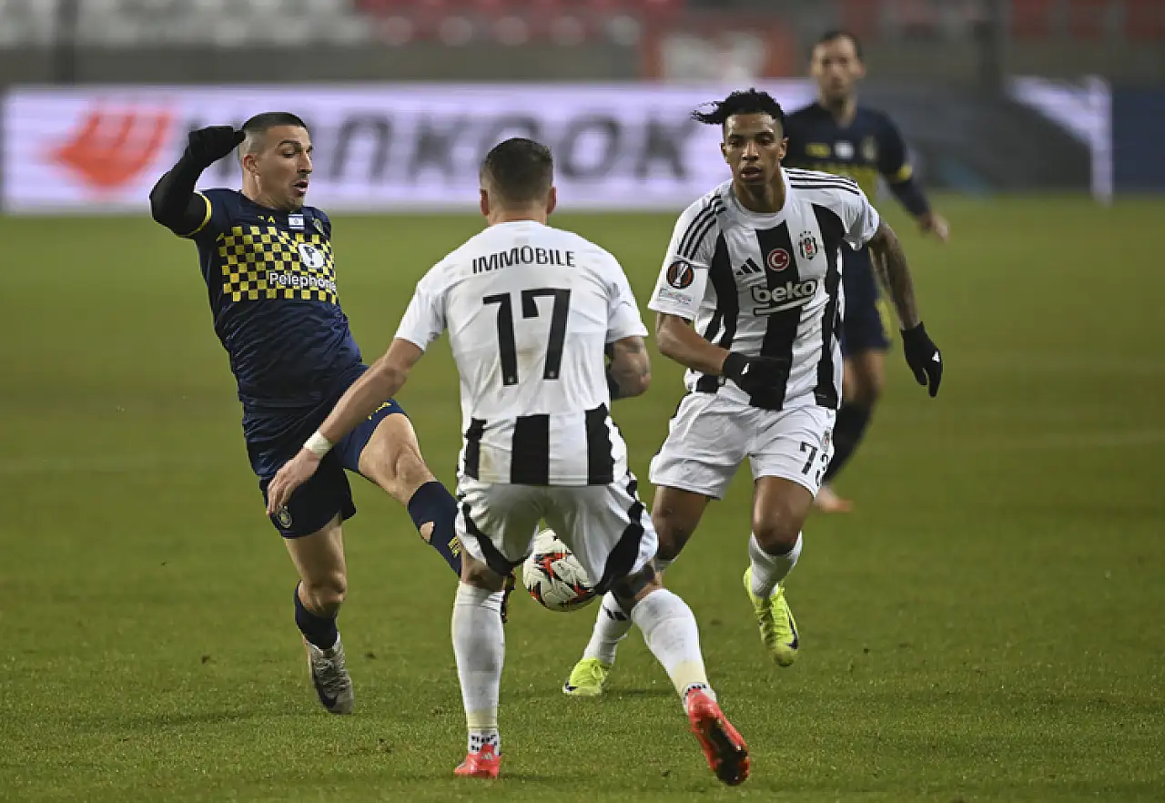 Beşiktaş, Maccabi Tel Aviv'e Mağlup Oldu