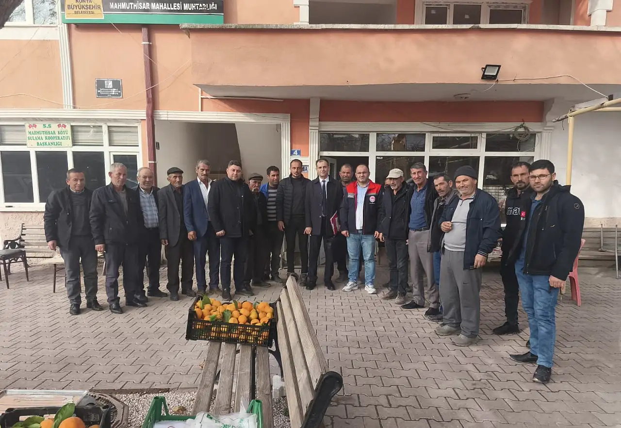 Tarımın başkenti Konya'da Cuma geleneği: Üreticiye 'su ve anız' uyarısı