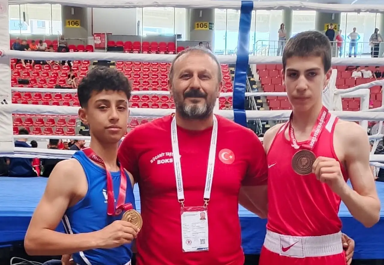Konyalı boksör rakiplerine ringi dar etti