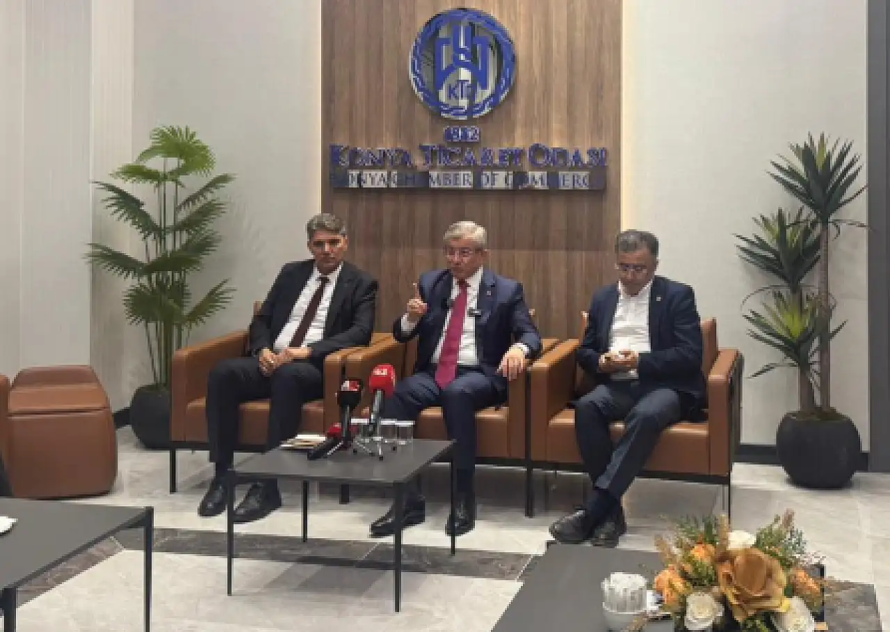 Davutoğlu memleketi Konya'da konuştu: Ara seçime yeşil ışık!
