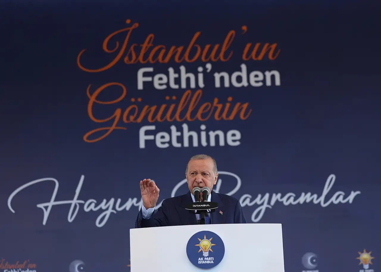 Cumhurbaşkanı Erdoğan: 'Fethin 573.yılı kutlu olsun, mübarek olsun'