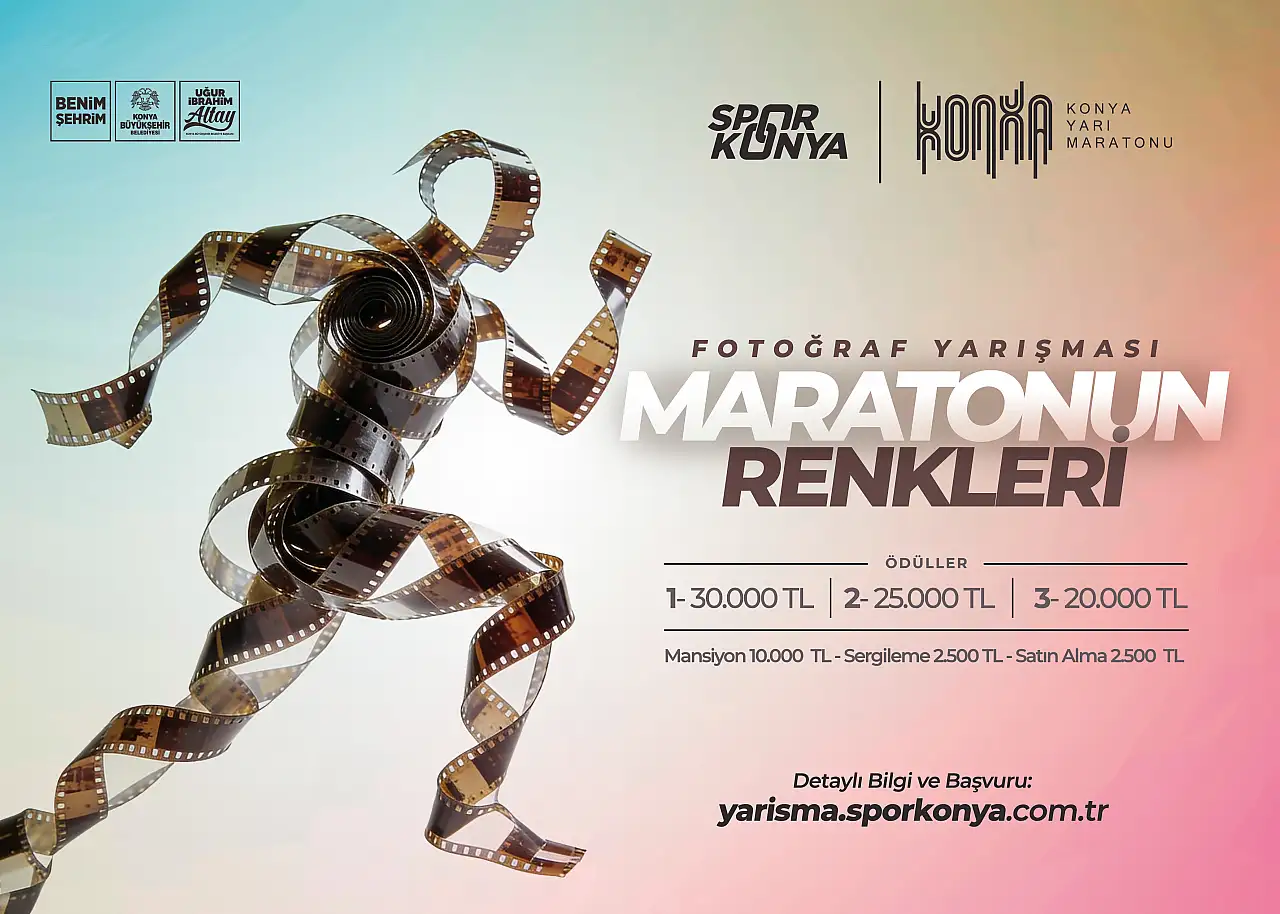 Maratonun 'en iyi karesine' nakit ödül: Konya'da deklanşörler yarışacak!