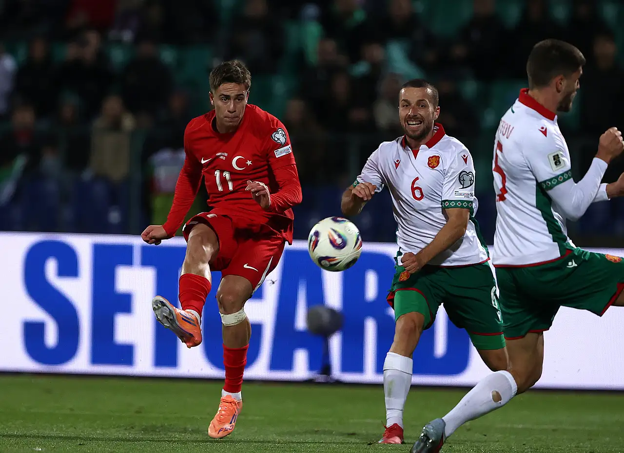 Milli Takım Bulgaristan'da fırtına gibi esti: 6-1!