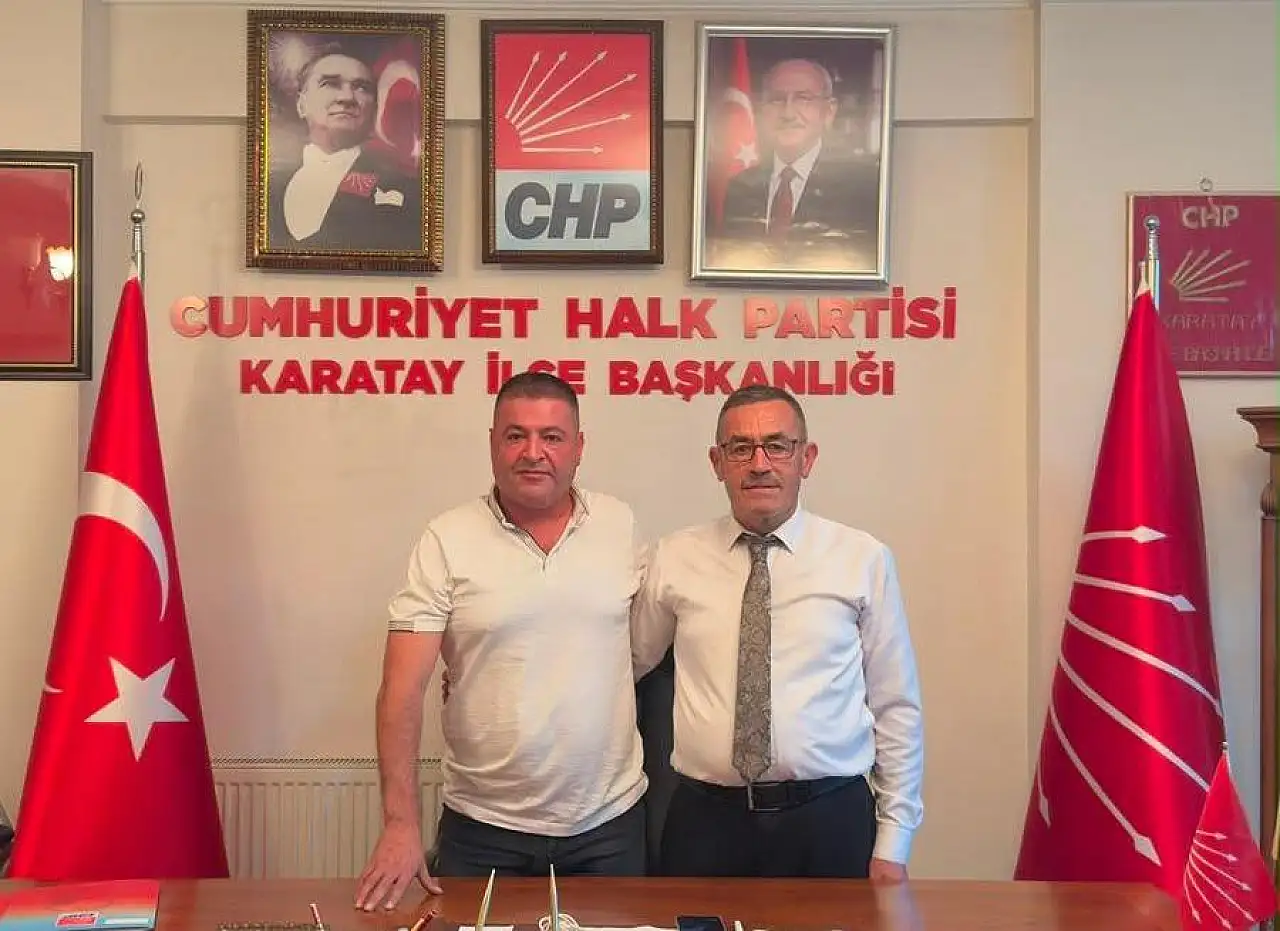 CHP Karatay'da yeni başkan belli oldu