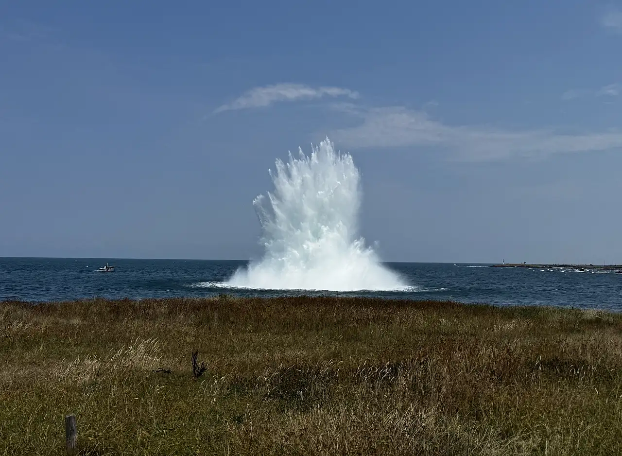 Denizde mayın bulundu