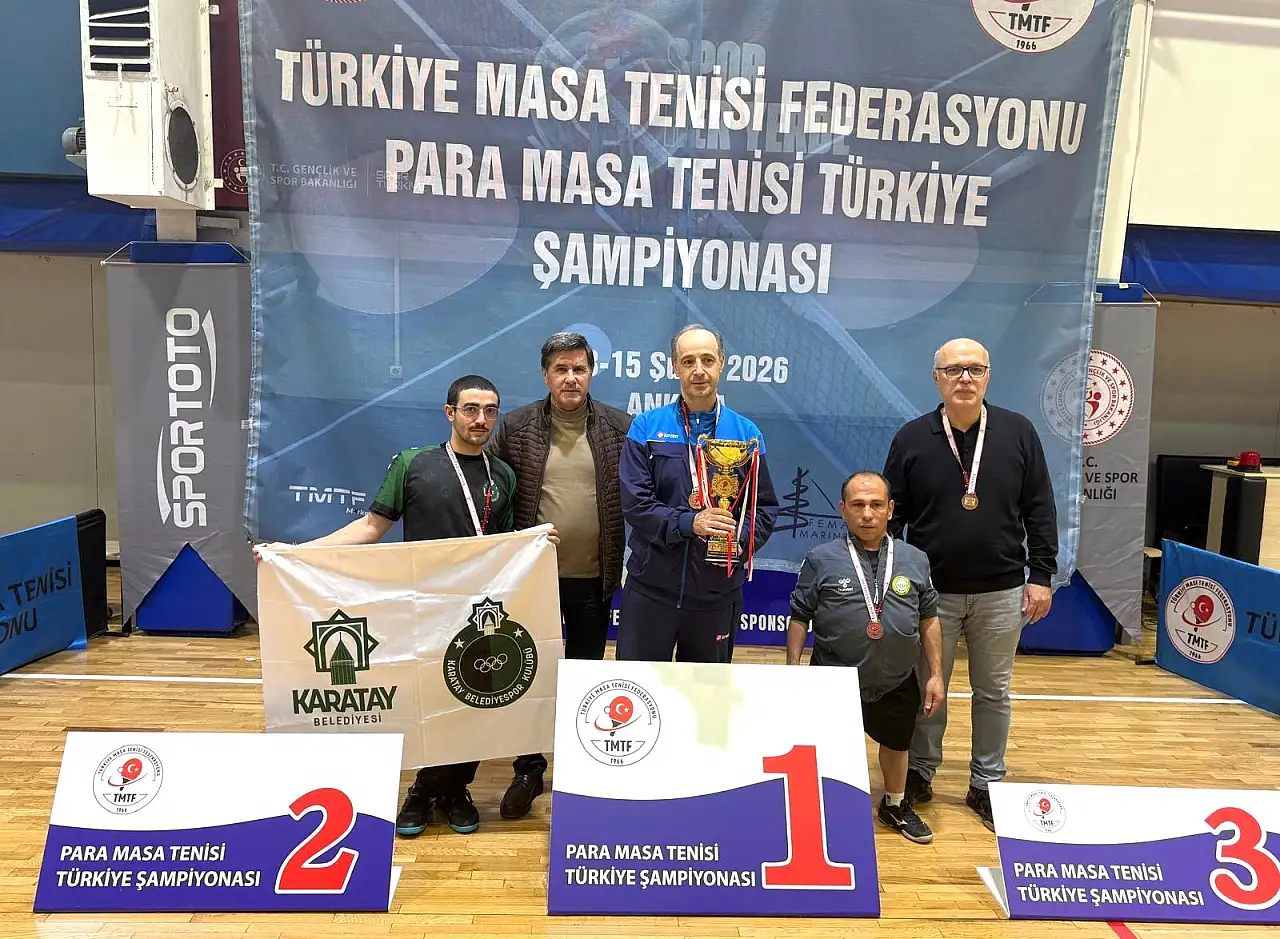 Konya'dan şampiyonluk yağmuru: Karataylı sporcular Türkiye zirvesinde