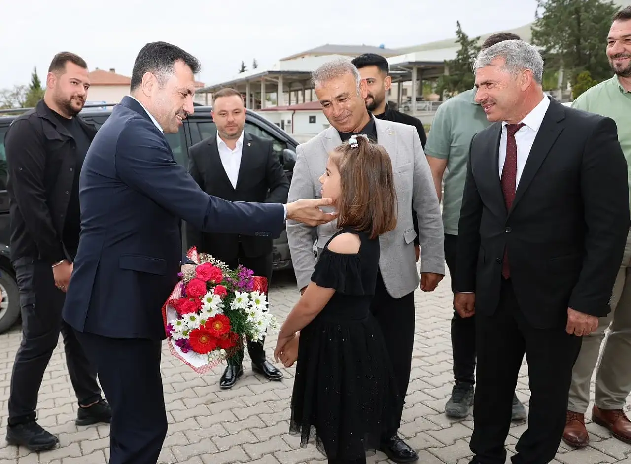 AK Parti Konya İl Başkanı Özgökçen, Yunak'ı ziyaret etti