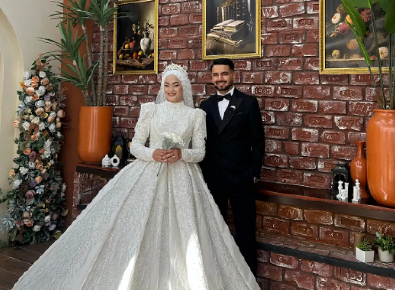 Durmaz ile Doğan ailelerinin mutlu günü!