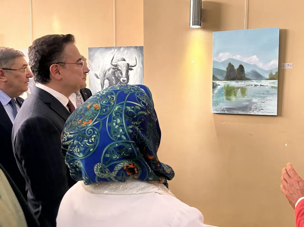 Ali Babacan, Konya'da sergi açılışına katıldı!