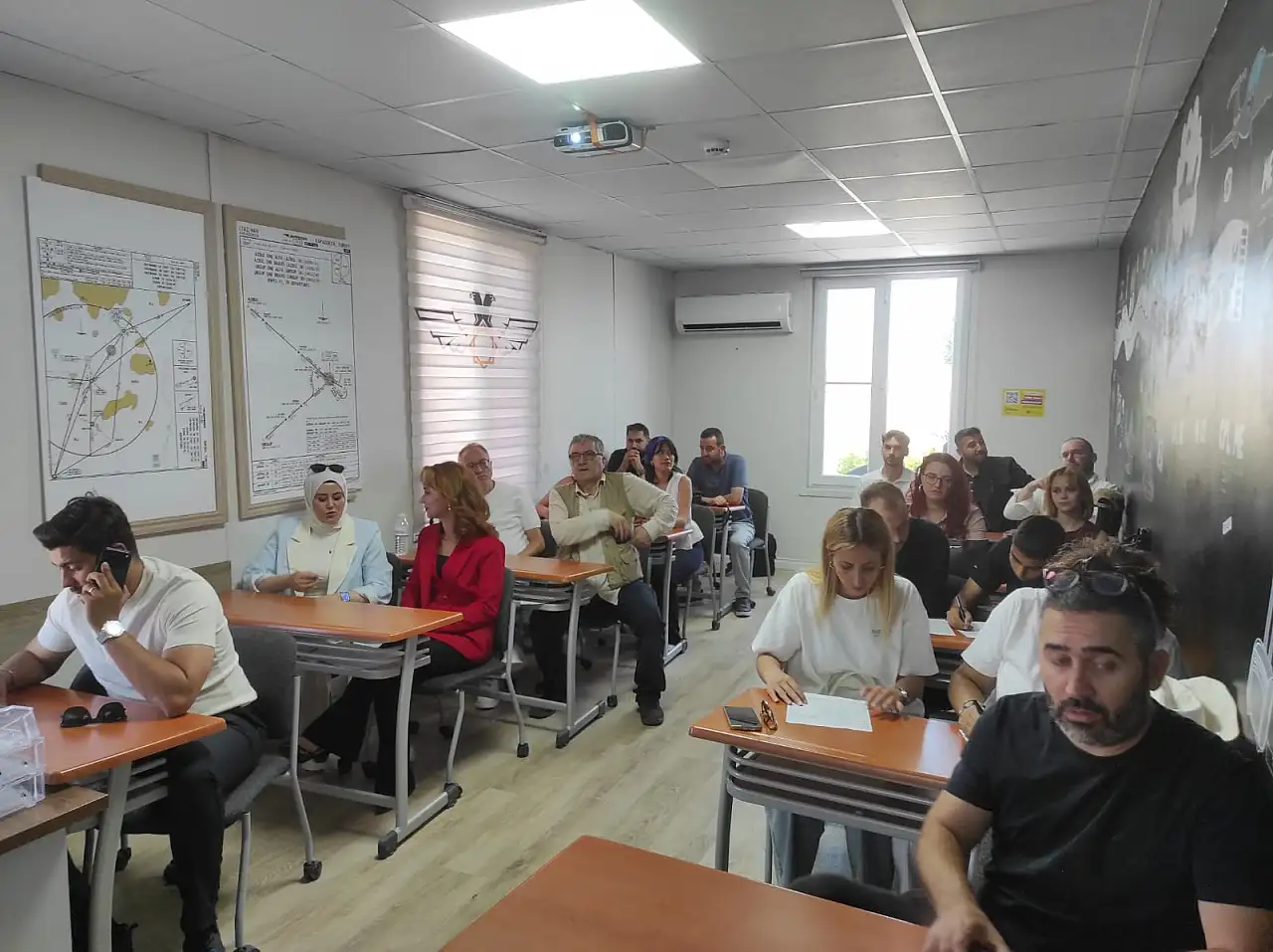 Konya basını KTO Karatay Üniversitesi Hava Meydanında buluştu