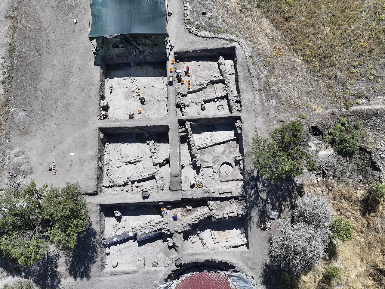 Konya'da binlerce yıl önce yanmış ceset bulundu