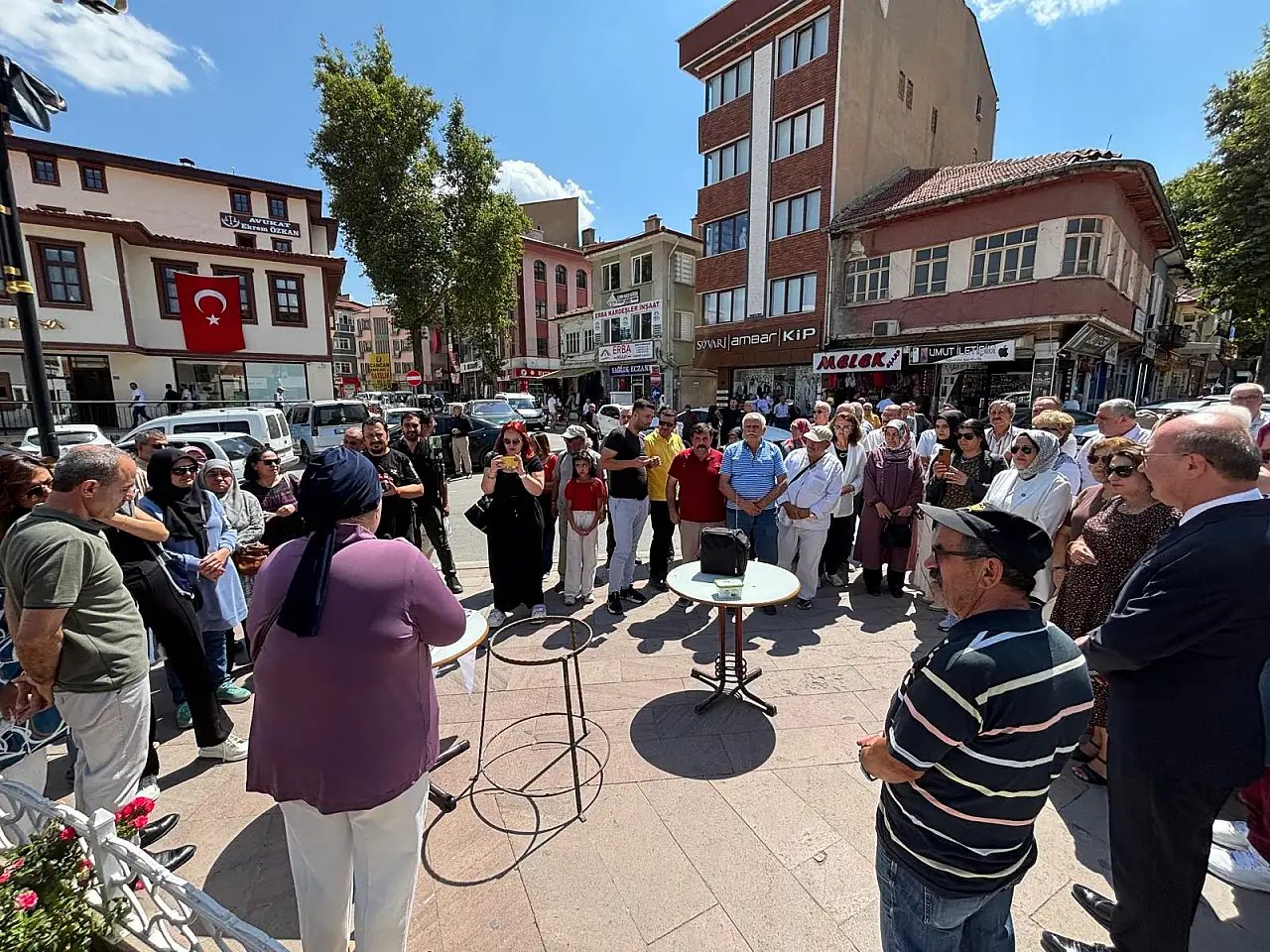 Konya'nın Akşehir ilçesinde şehitler anıldı