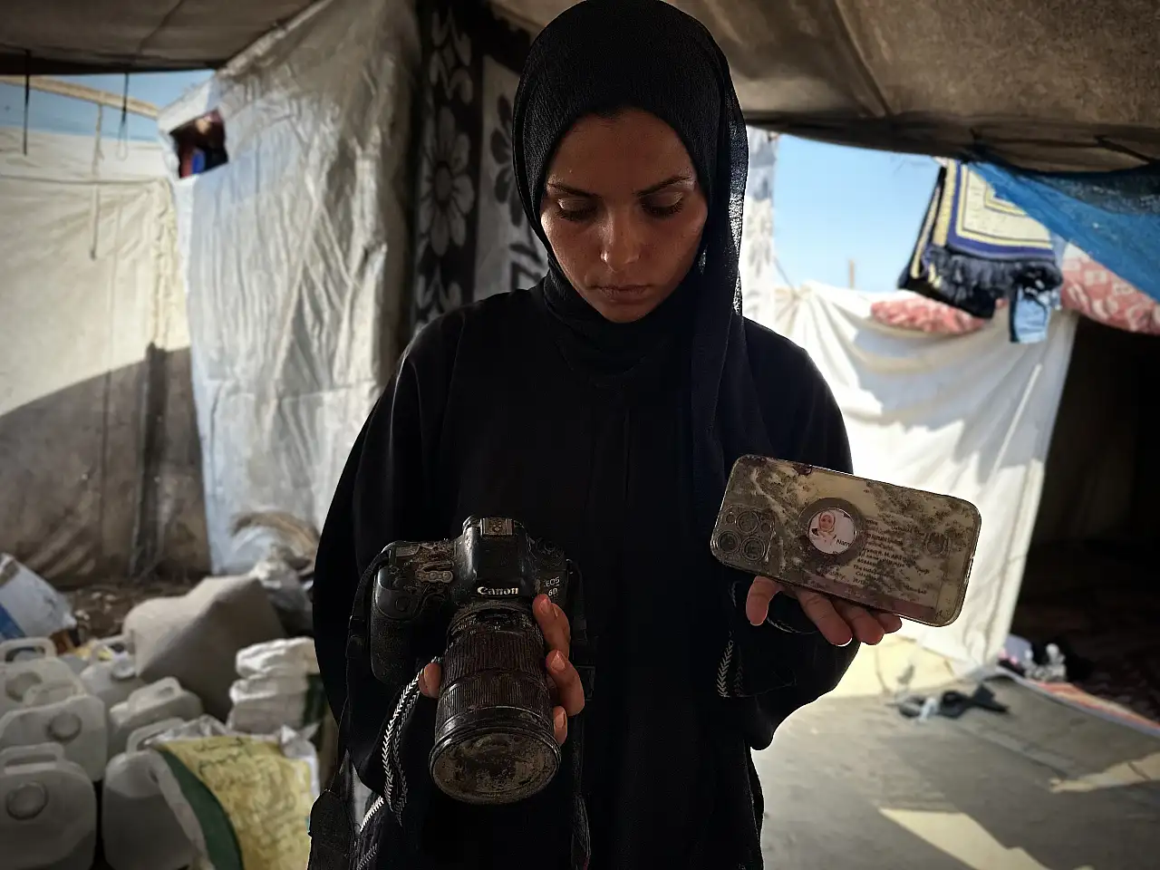 İşgalci İsrail'in hedefi olan gazeteci Meryem'in ailesinden açıklama