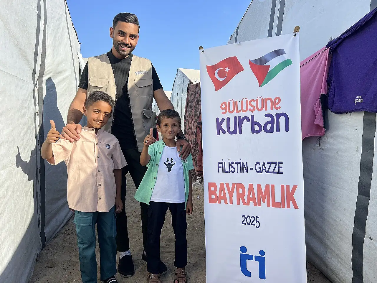 Gazze'ye 2 yıllık dev destek!: 6 milyon dolar yardım, 2.3 milyon kişiye umut oldu