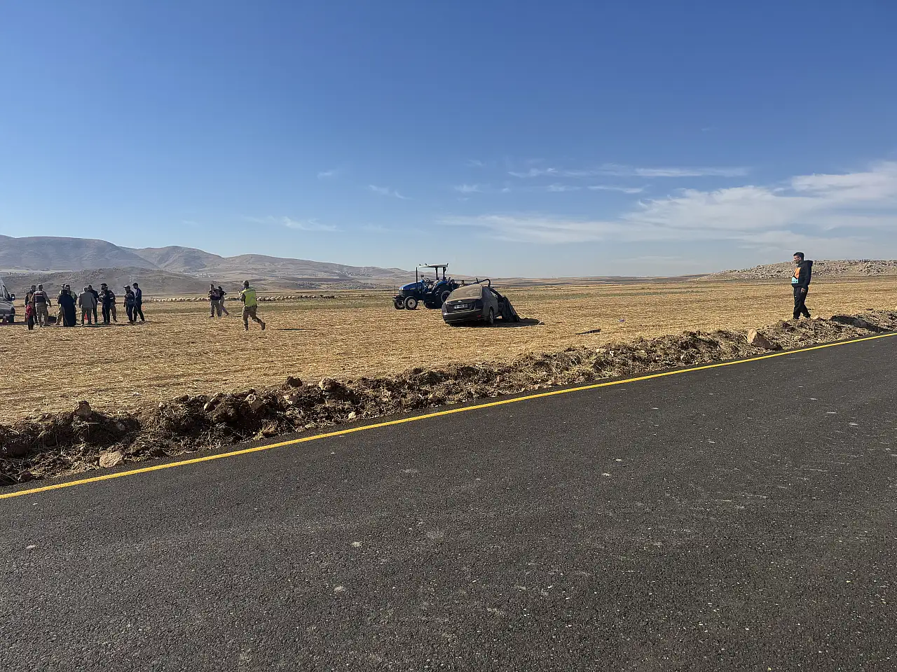 15 yaşındaki ehliyetsiz sürücü, Devrilen araçta can verdi