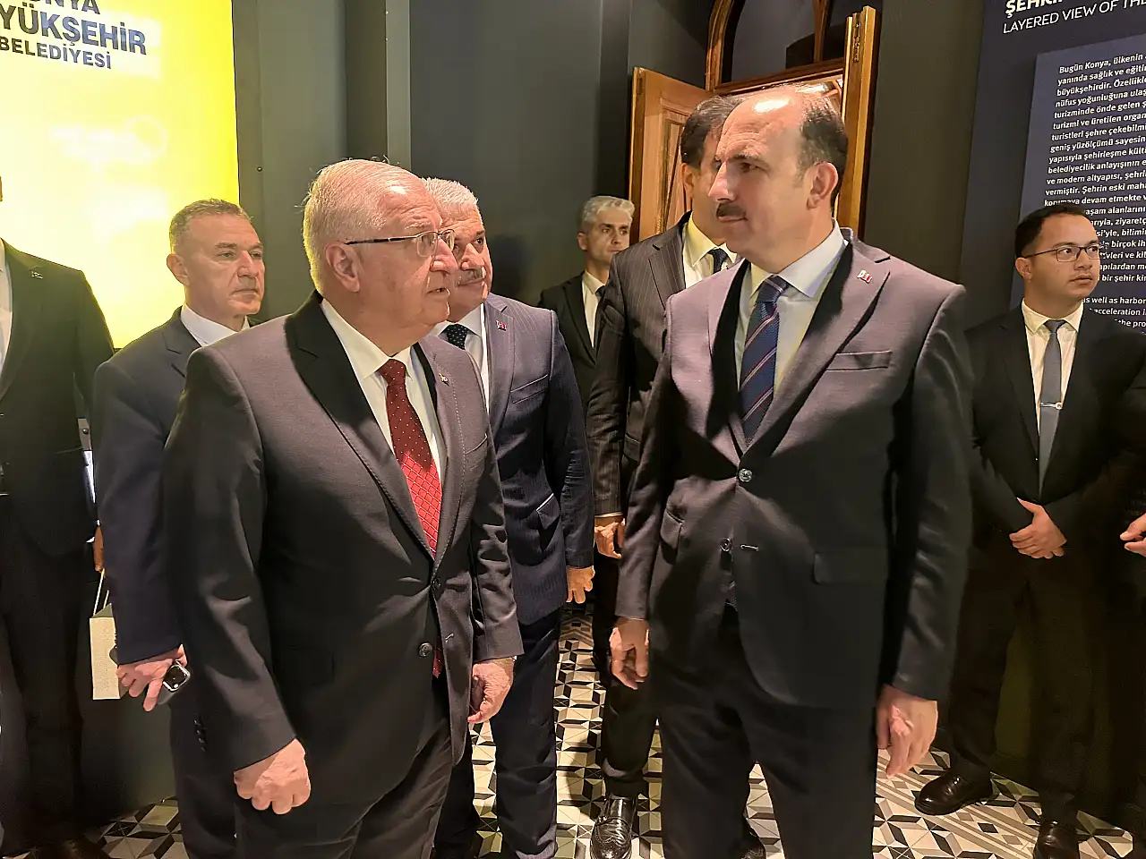 Milli Savunma Bakanı Güler, Konya'ya geldi!