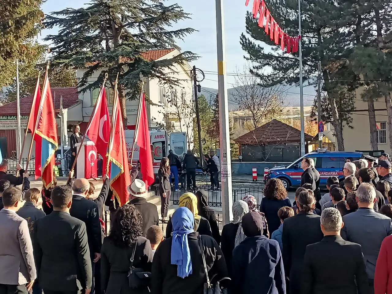 Konya'da 09.05'te sirenler çaldı, Kıbrıs Gazisi acilen hastaneye kaldırıldı