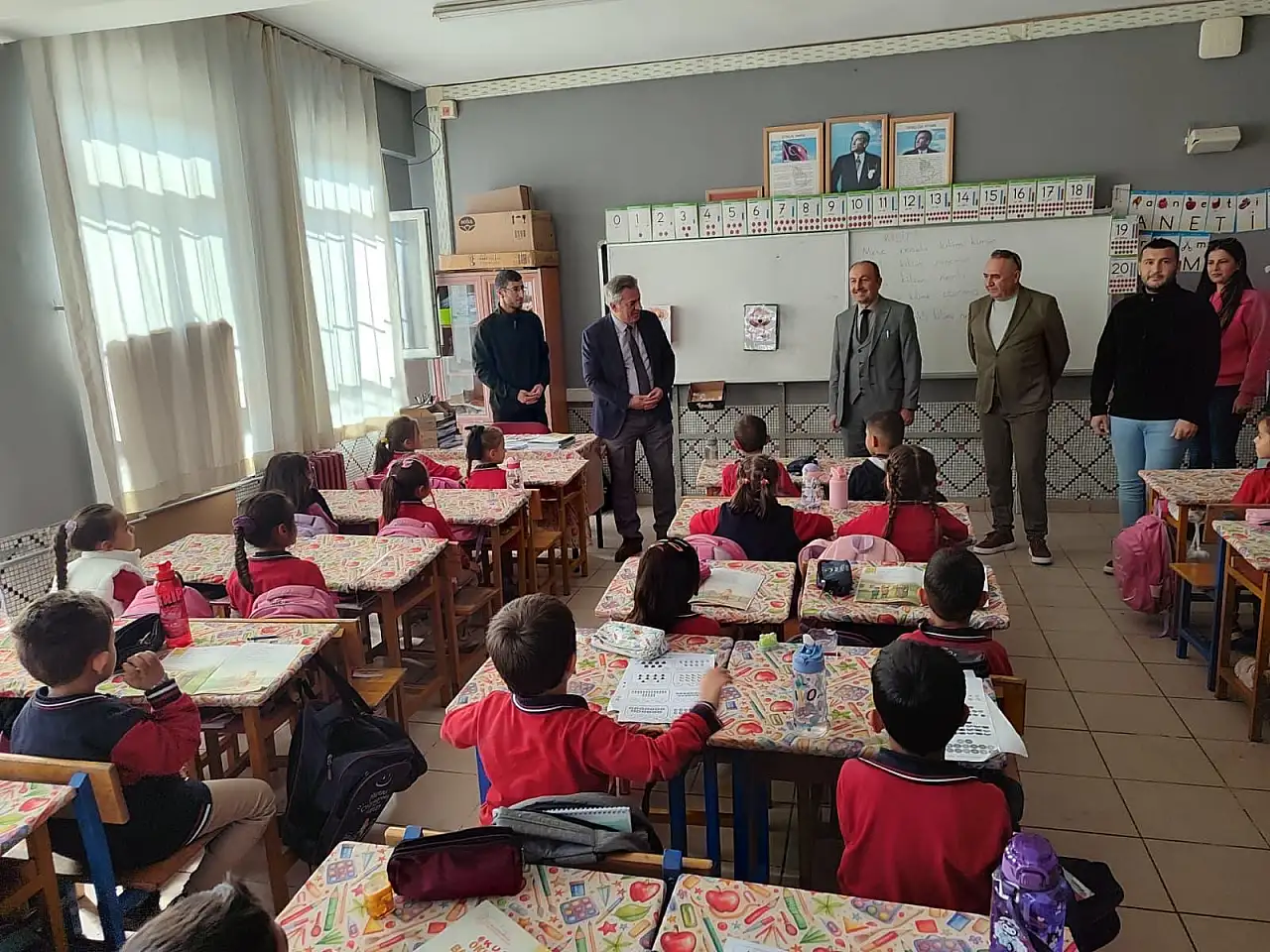 Murat Yiğit, Karataylı öğrenci ve öğretmenlerle bir araya geldi