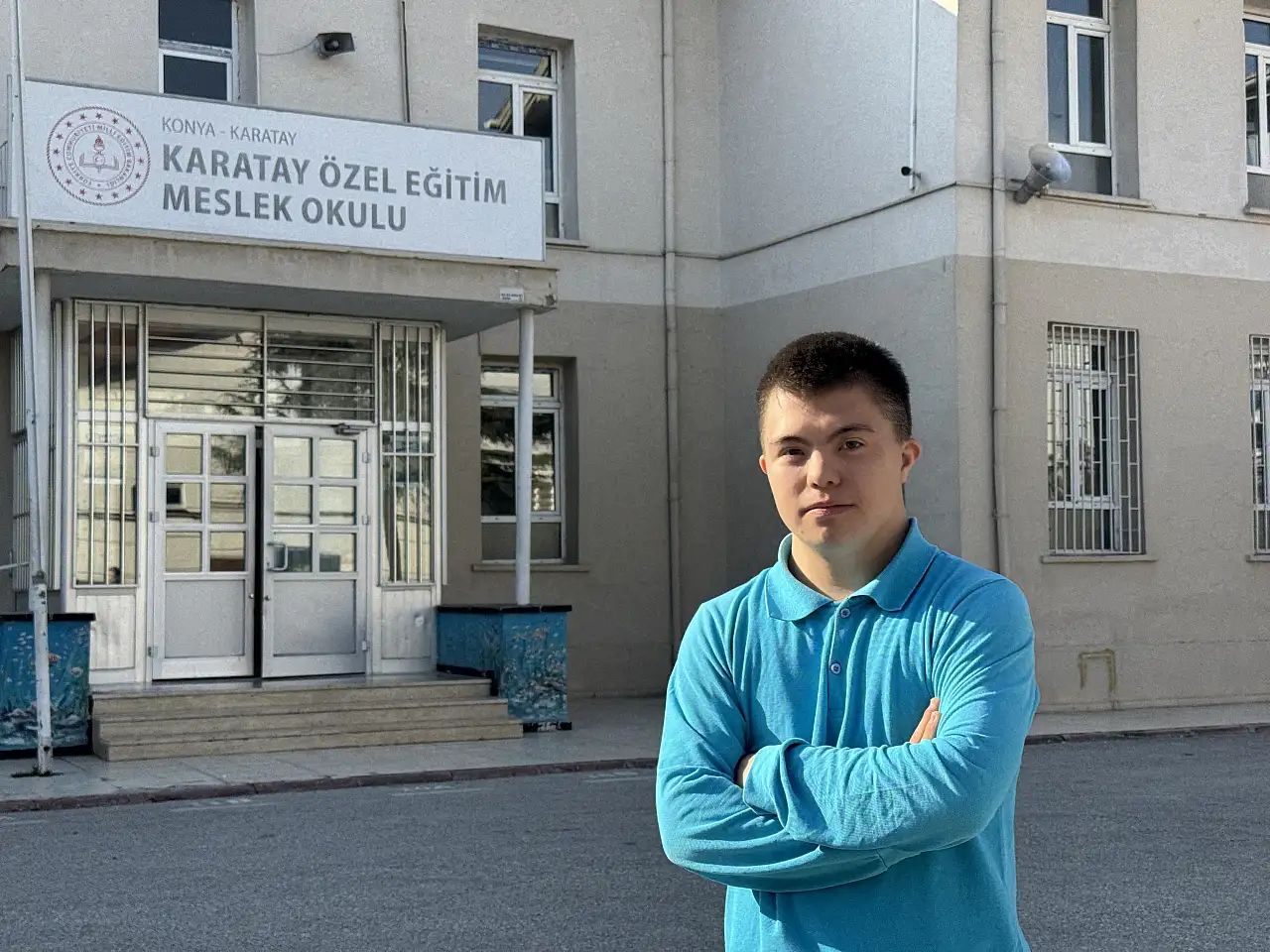 Konya'da engel tanımayan yetenek: Hem milli sporcu hem sanatkar