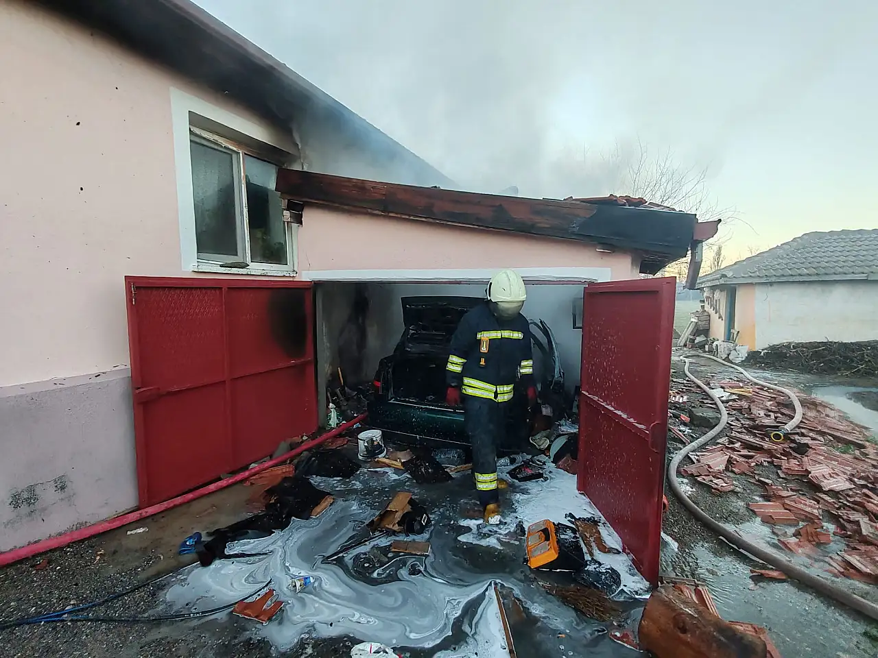 Konya'da korkutan yangın: Ekipler sevk edildi
