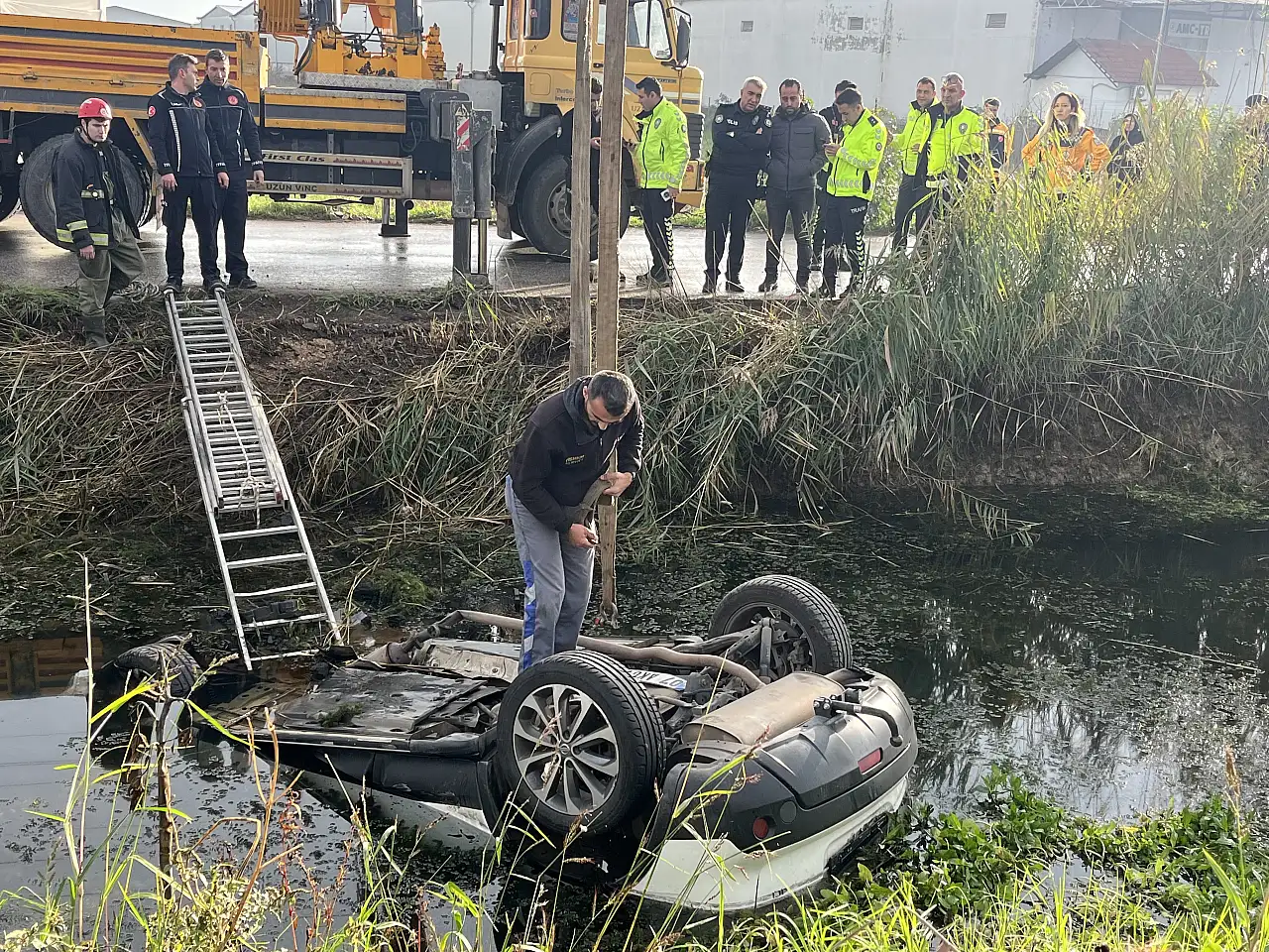 Gece evden çıktı, sabah derede bulundu! Eşini o halde gören koca sinir krizi geçirdi