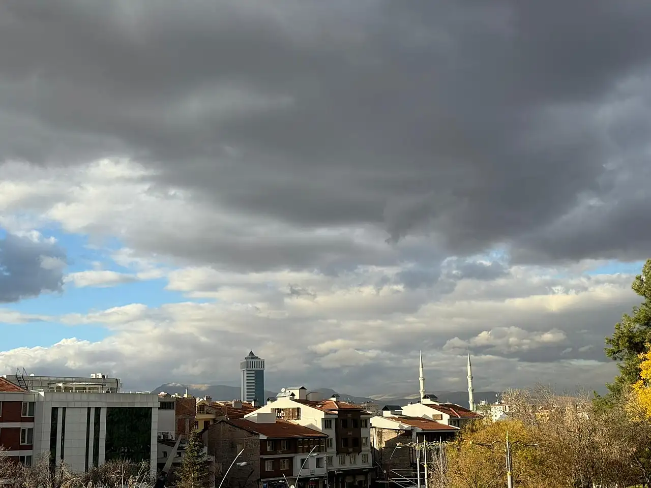 Konya da yağmur duaları kabul oldu! Bereket kapıda