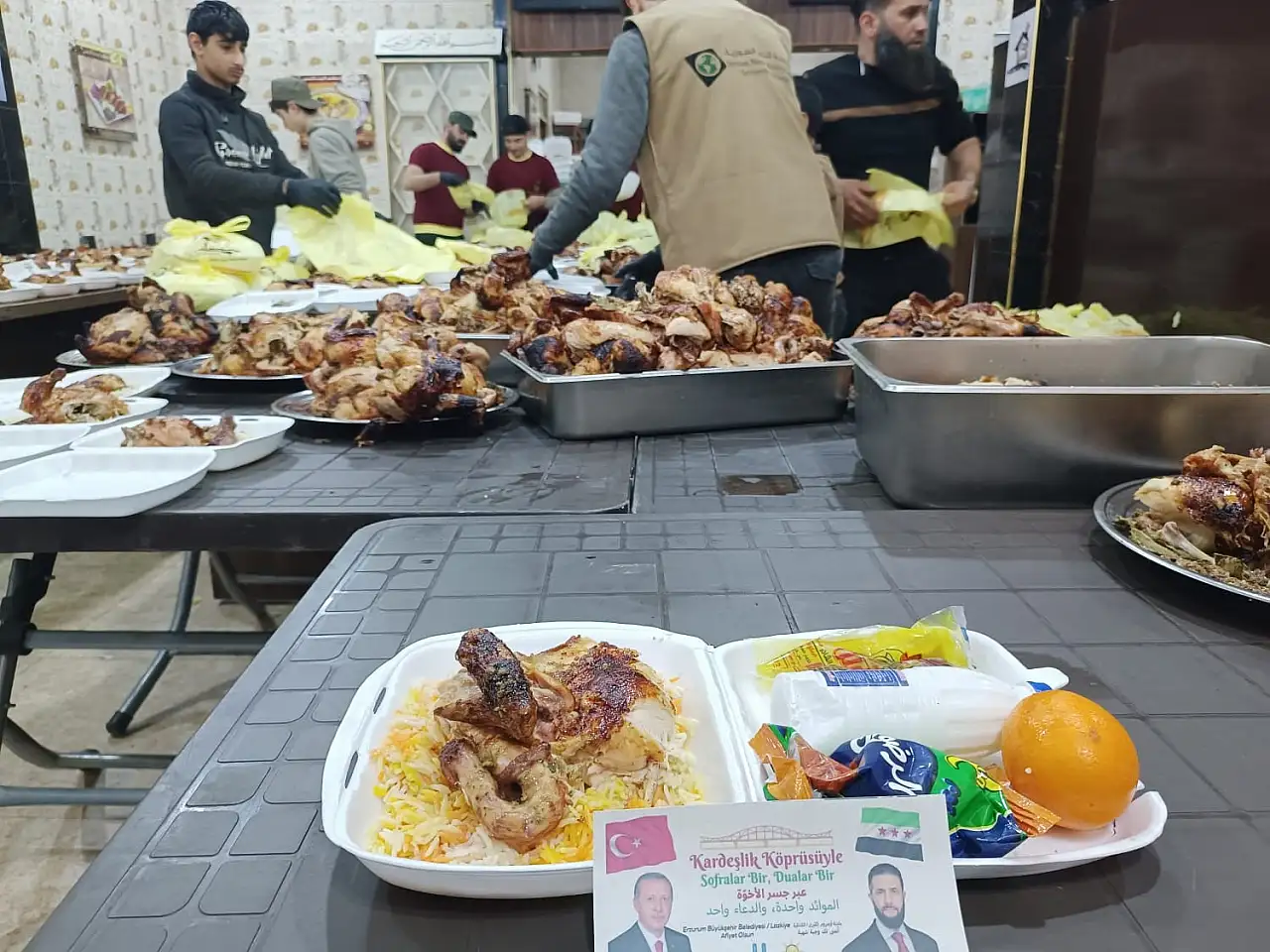 Konya'dan Şam'a Ramazan köprüsü! Suriye'de iftar sofraları klurulacak