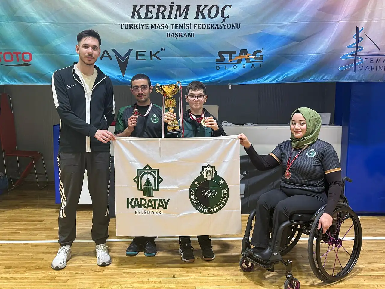 Konya'dan şampiyonluk yağmuru: Karataylı sporcular Türkiye zirvesinde