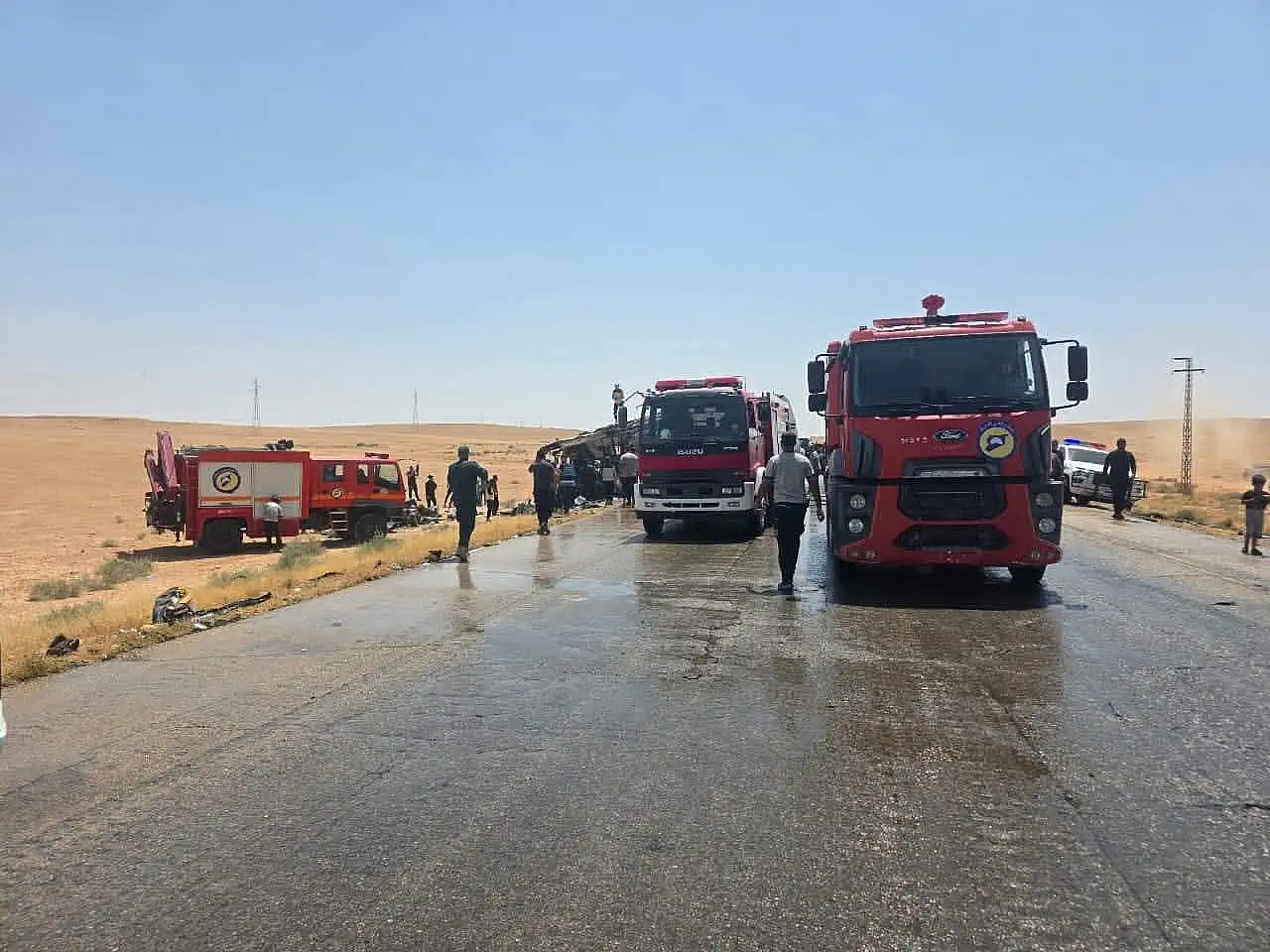 İki otobüs kafa kafaya çarpıştı: 35 ölü, 30 yaralı